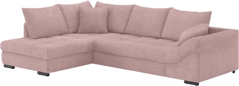 Mr. Couch Ecksofa »Allegro DuraFlex, L-Form«, Hochschläfer-Bettauszug, Kaltschaumpolsterung, bis 140 kg belastbar von Mr. Couch