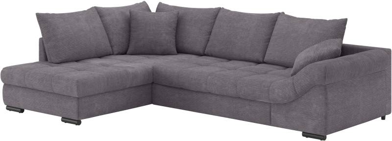 Mr. Couch Ecksofa »Allegro DuraFlex, L-Form«, Hochschläfer-Bettauszug, Kaltschaumpolsterung, bis 140 kg belastbar von Mr. Couch