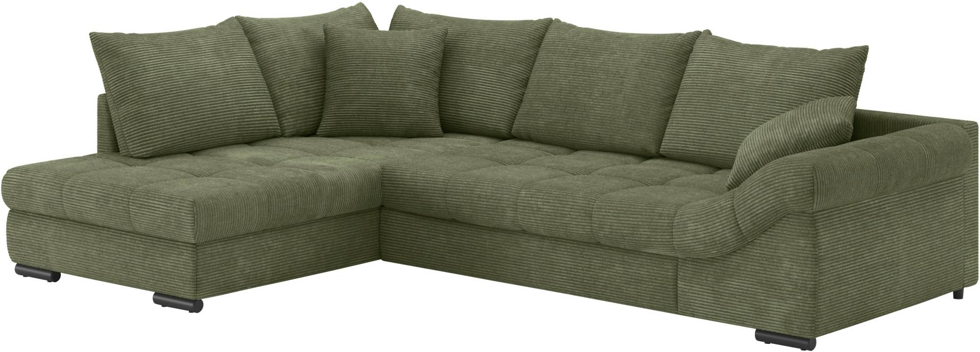 INOSIGN Ecksofa »Allegro DuraFlex, L-Form«, Hochschläfer-Bettauszug, Kaltschaumpolsterung, bis 140 kg belastbar von INOSIGN