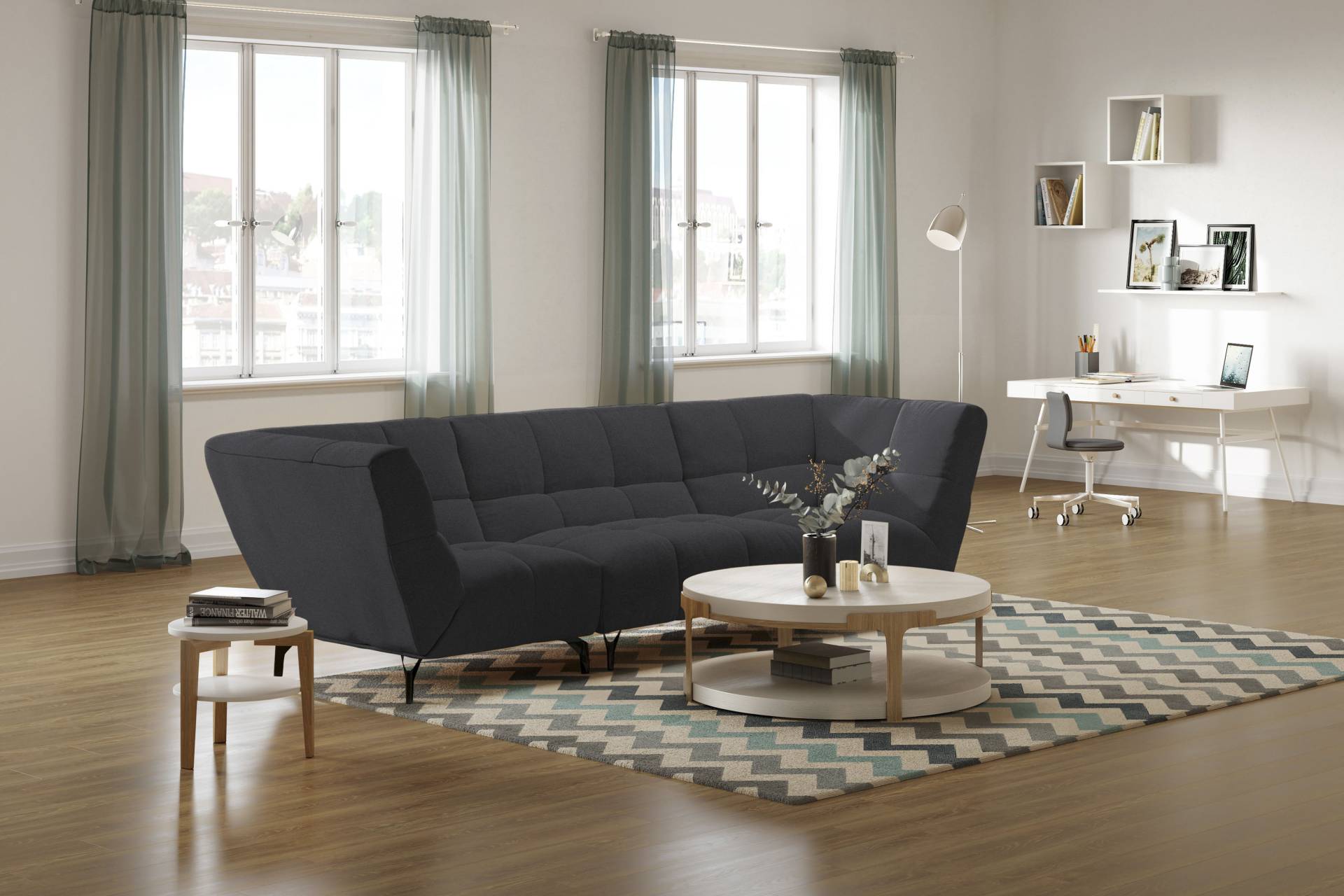 INOSIGN Ecksofa »Bahamas L-Form«, Ecksofa aus der Modul-Serie Â»LamiyaÂ«, unendlich erweiterbar von INOSIGN