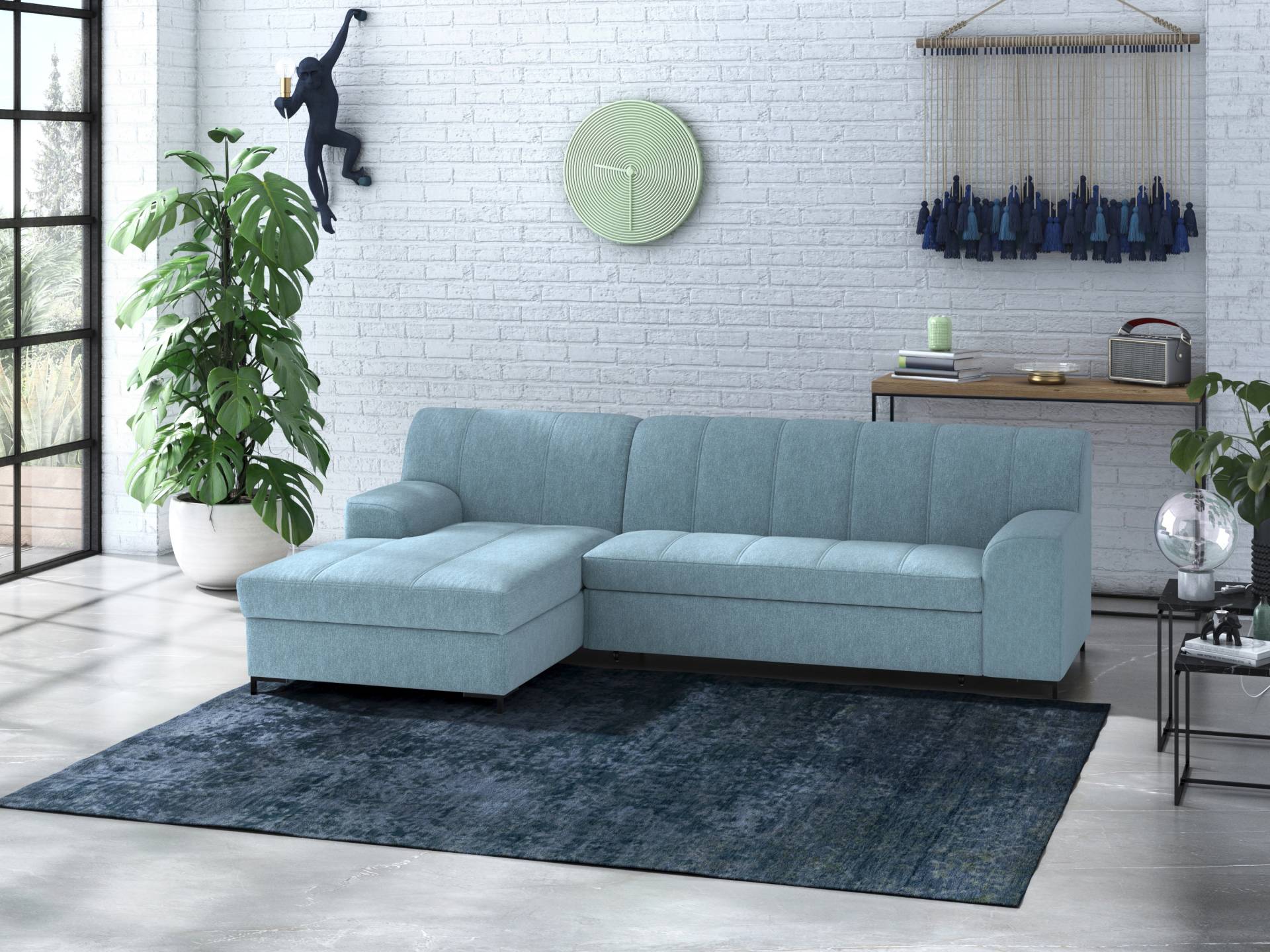 INOSIGN Ecksofa »Balme L-Form«, Inkl. Zierkissen, wahlweise mit Bettfunktion INOSIGN Ecksofa »Balme L-Form«, Inkl. Zierkissen, wahlweise mit Bettfunktion von INOSIGN