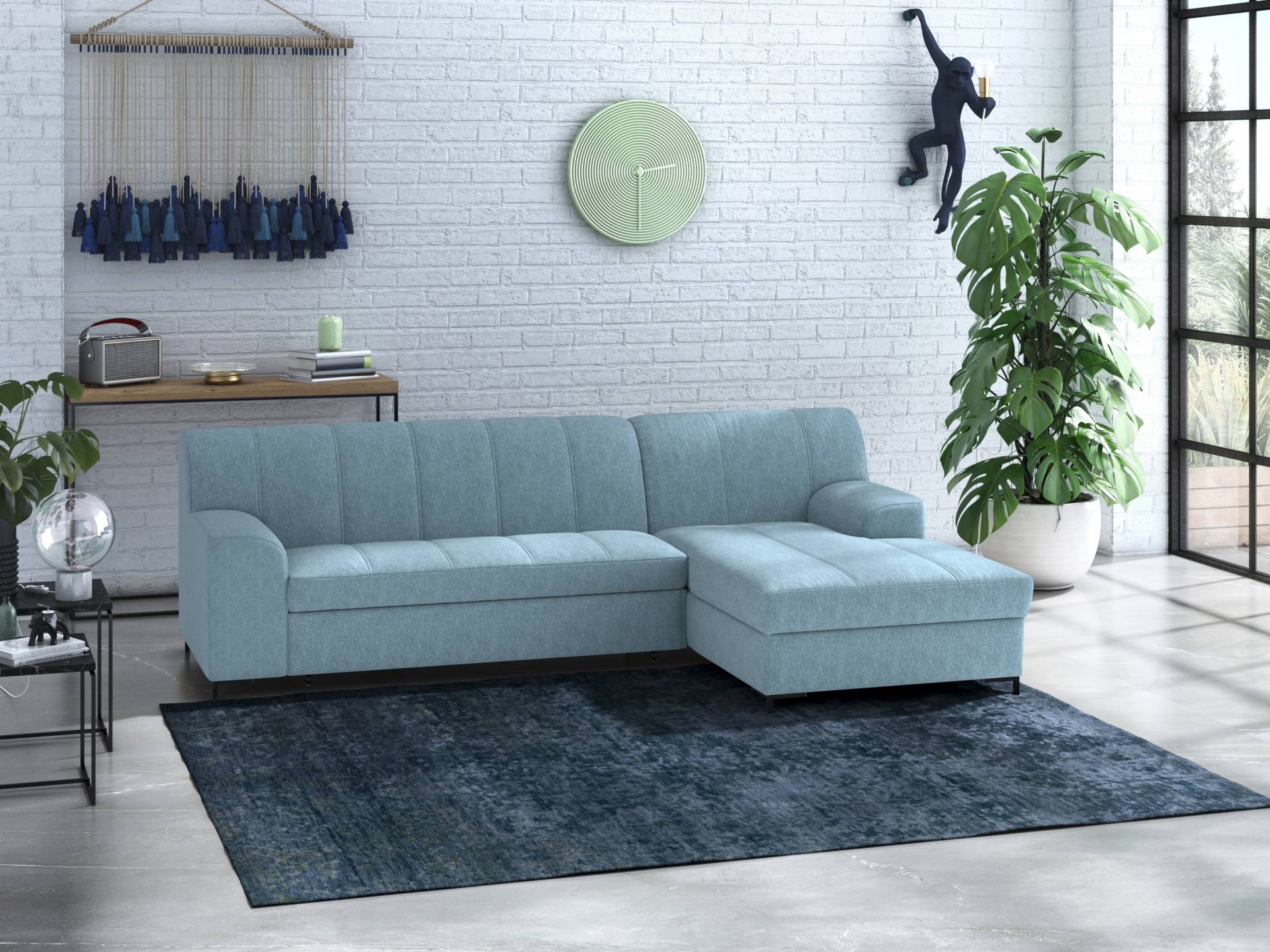 INOSIGN Ecksofa »Balme L-Form«, Inkl. Zierkissen, wahlweise mit Bettfunktion INOSIGN Ecksofa »Balme L-Form«, Inkl. Zierkissen, wahlweise mit Bettfunktion von INOSIGN