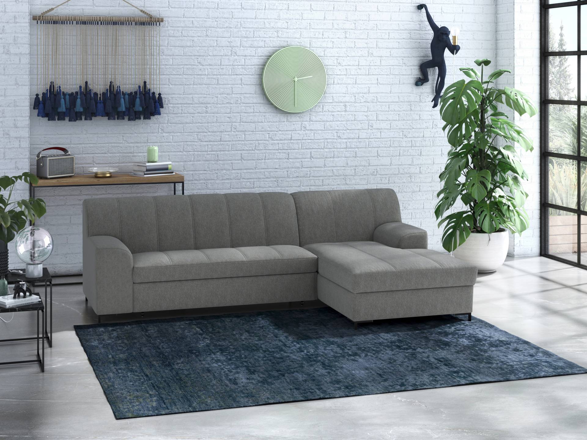 INOSIGN Ecksofa »Balme L-Form«, Inkl. Zierkissen, wahlweise mit Bettfunktion INOSIGN Ecksofa »Balme L-Form«, Inkl. Zierkissen, wahlweise mit Bettfunktion von INOSIGN