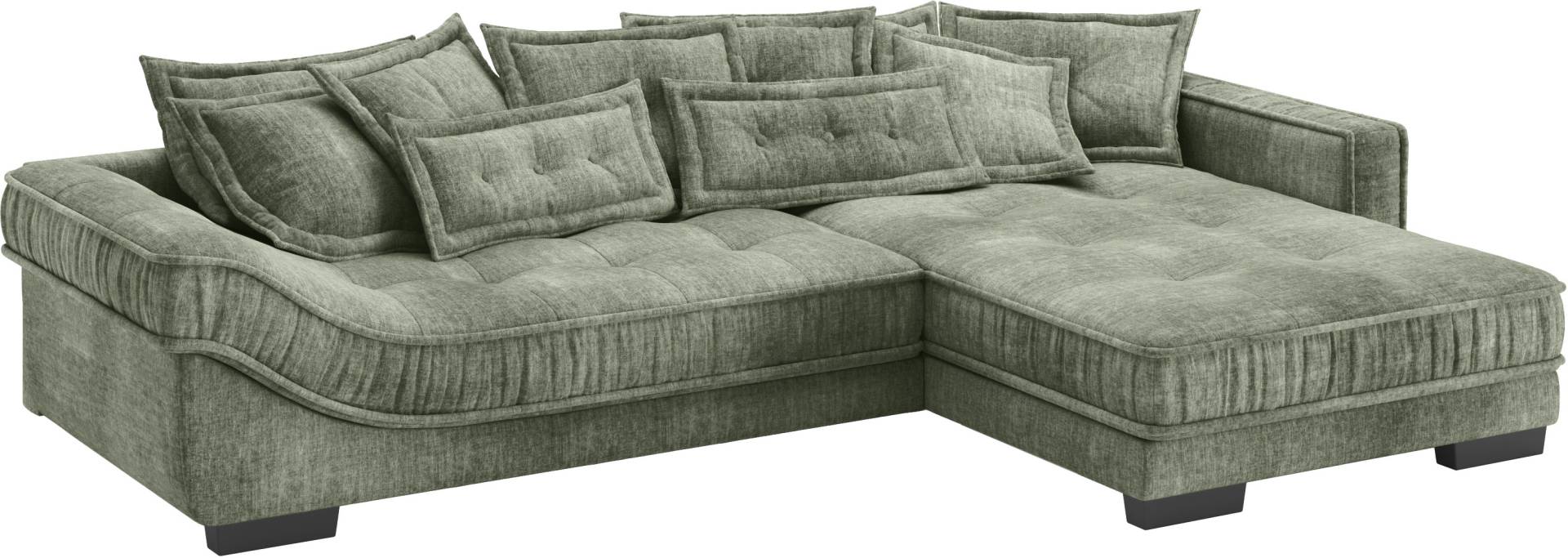 Mr. Couch Ecksofa »Diwan II DuraFlex L-Form«, DuraFlex-Kaltschaumpolsterung, bis 140 kg, 4 Bezugsqualitäten von Mr. Couch