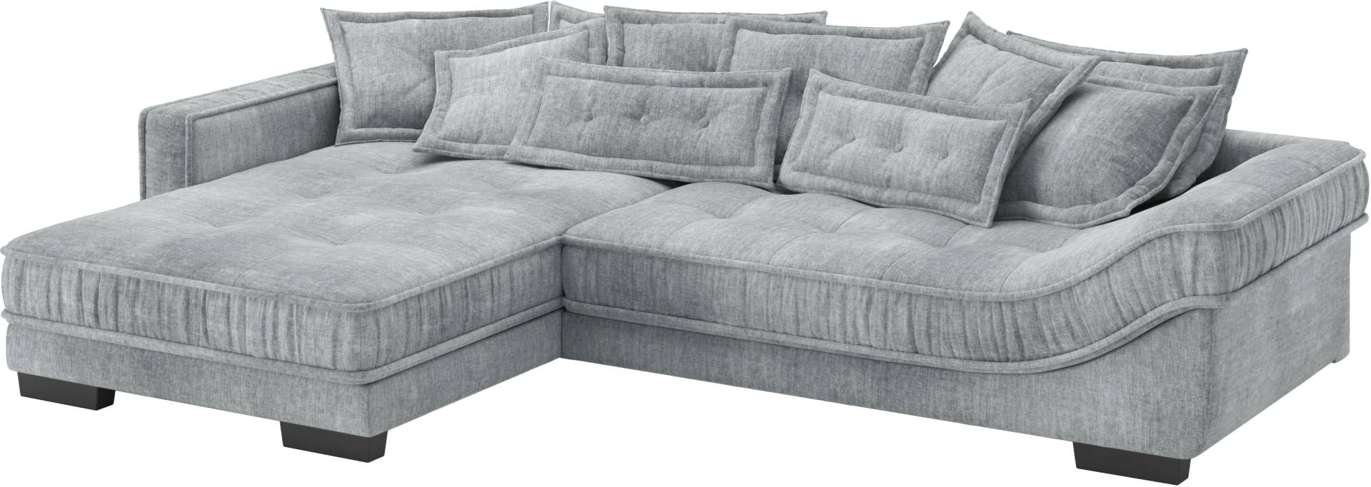 Mr. Couch Ecksofa »Diwan II DuraFlex L-Form«, DuraFlex-Kaltschaumpolsterung, bis 140 kg, 4 Bezugsqualitäten von Mr. Couch