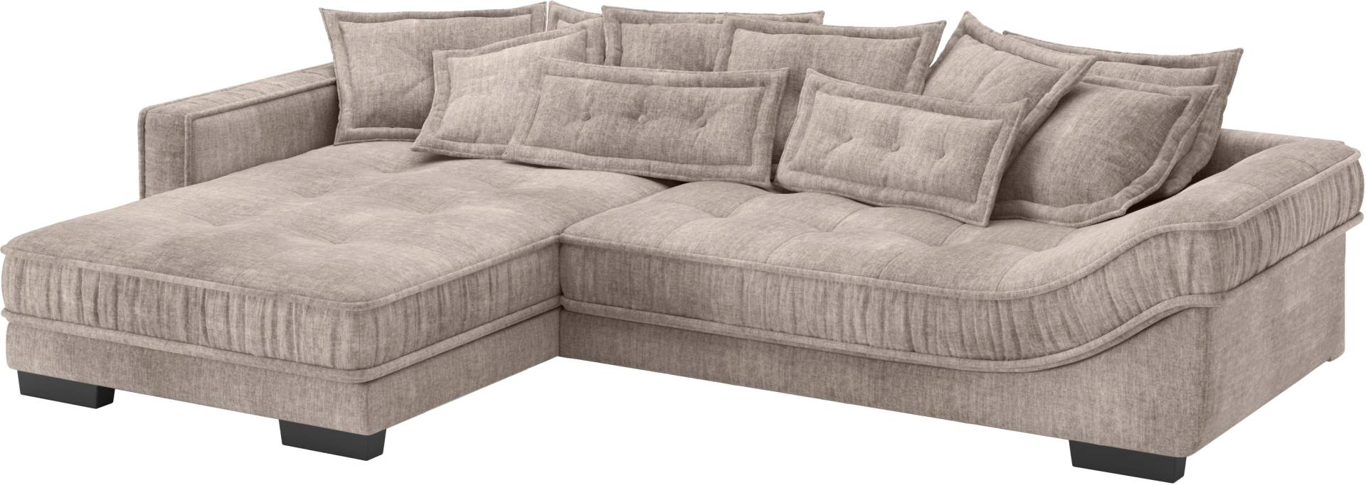 INOSIGN Ecksofa »Diwan II DuraFlex«, DuraFlex-Kaltschaumpolsterung, bis 140 kg, 4 Bezugsqualitäten von Mr. Couch