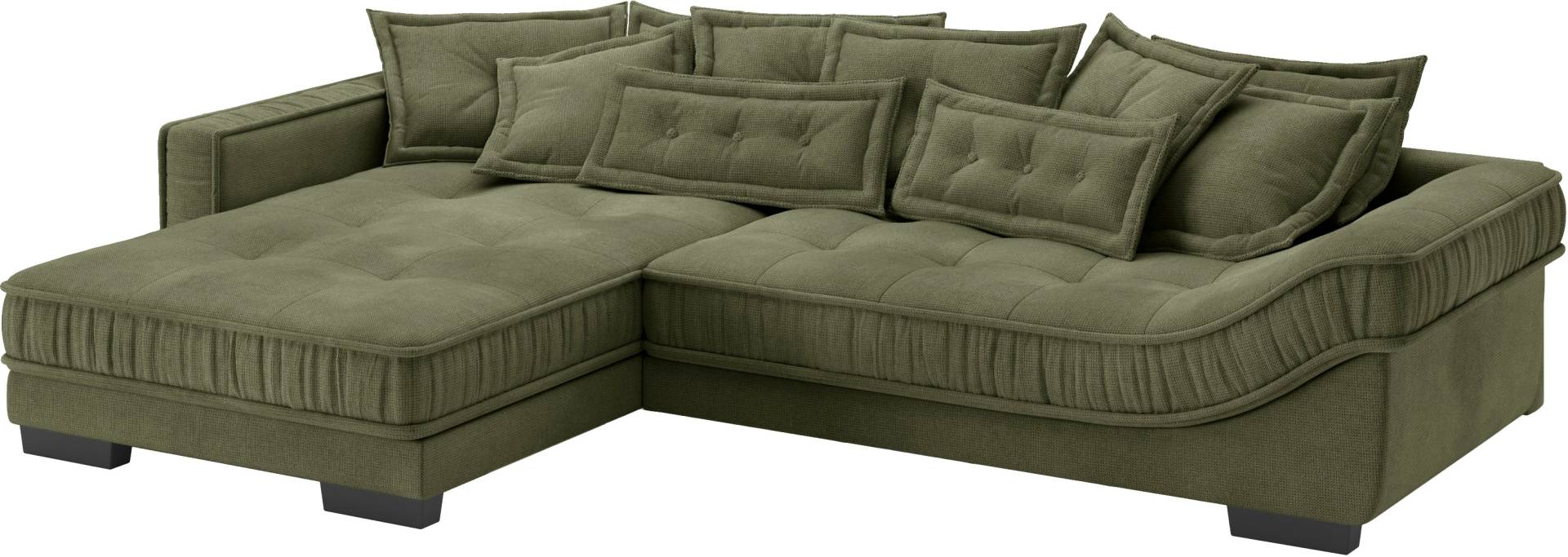 Mr. Couch Ecksofa »Diwan II DuraFlex L-Form«, DuraFlex-Kaltschaumpolsterung, bis 140 kg, 4 Bezugsqualitäten von Mr. Couch