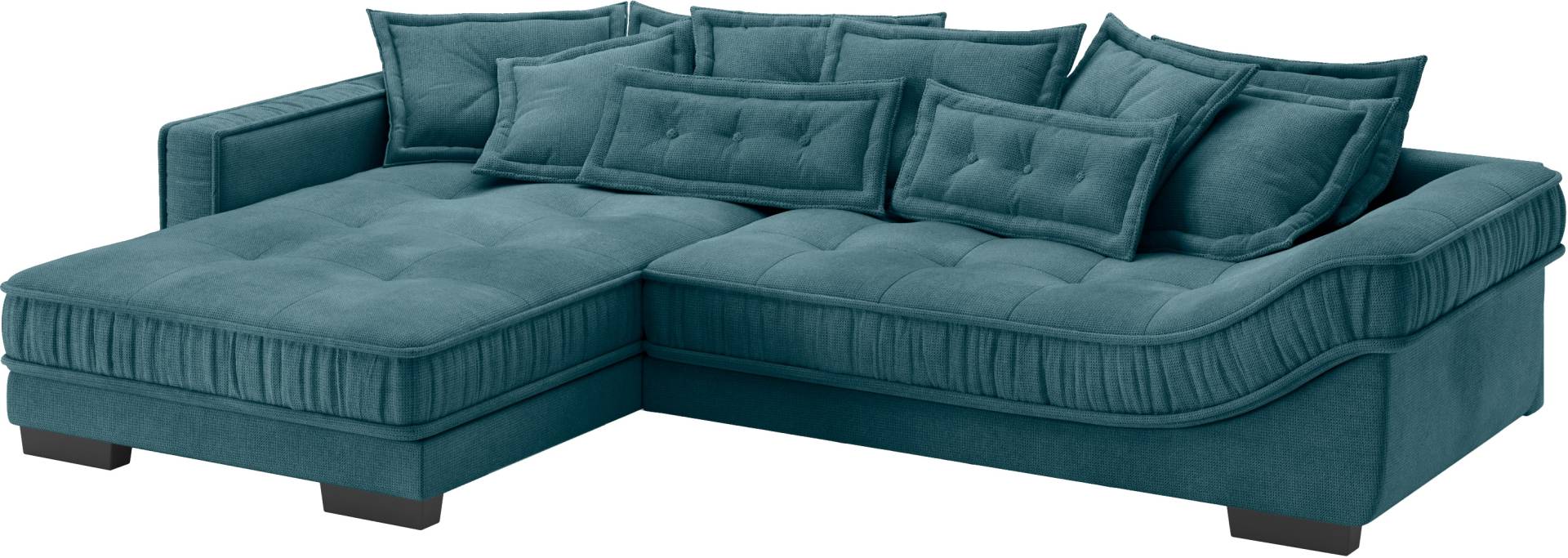 Mr. Couch Ecksofa »Diwan II DuraFlex L-Form«, DuraFlex-Kaltschaumpolsterung, bis 140 kg, 4 Bezugsqualitäten von Mr. Couch