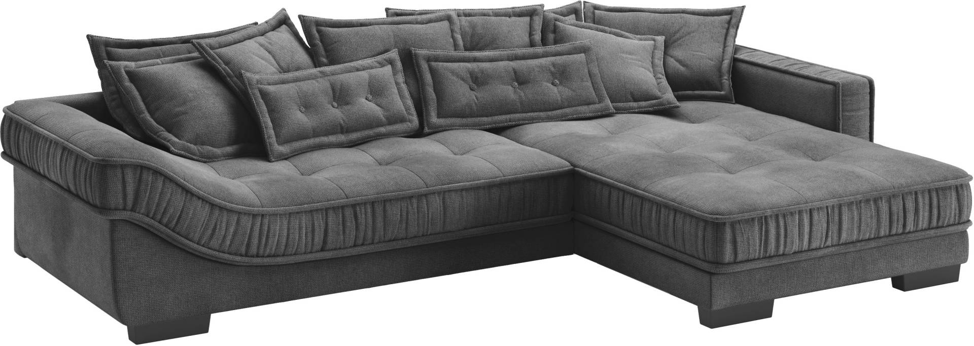 Mr. Couch Ecksofa »Diwan II DuraFlex L-Form«, DuraFlex-Kaltschaumpolsterung, bis 140 kg, 4 Bezugsqualitäten von Mr. Couch