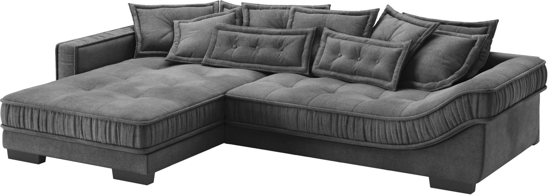 Mr. Couch Ecksofa »Diwan II DuraFlex L-Form«, DuraFlex-Kaltschaumpolsterung, bis 140 kg, 4 Bezugsqualitäten