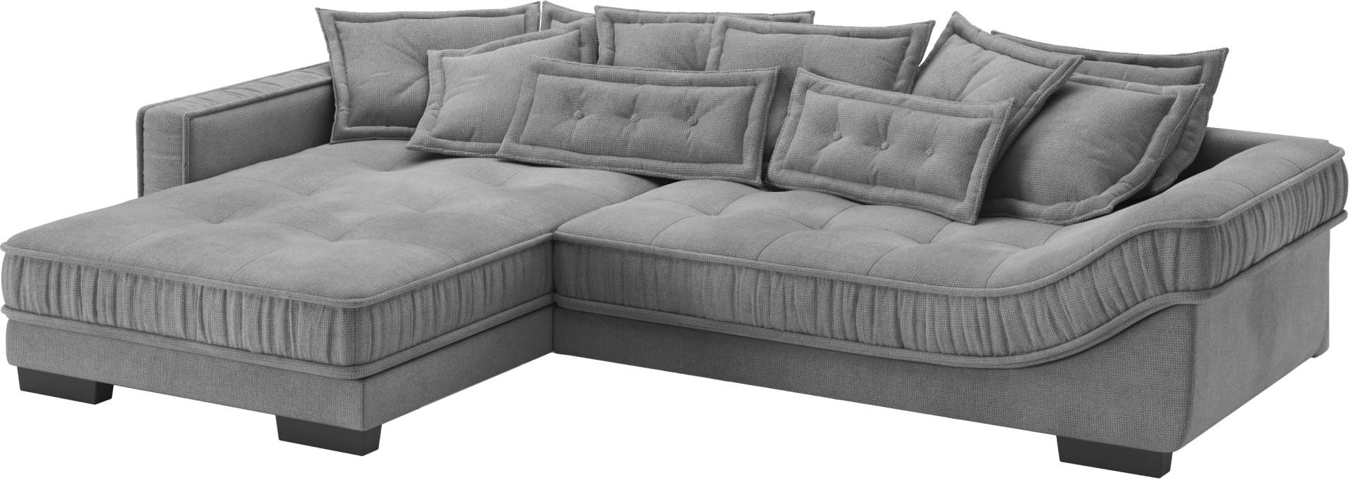 INOSIGN Ecksofa »Diwan II DuraFlex«, DuraFlex-Kaltschaumpolsterung, bis 140 kg, 4 Bezugsqualitäten von Mr. Couch