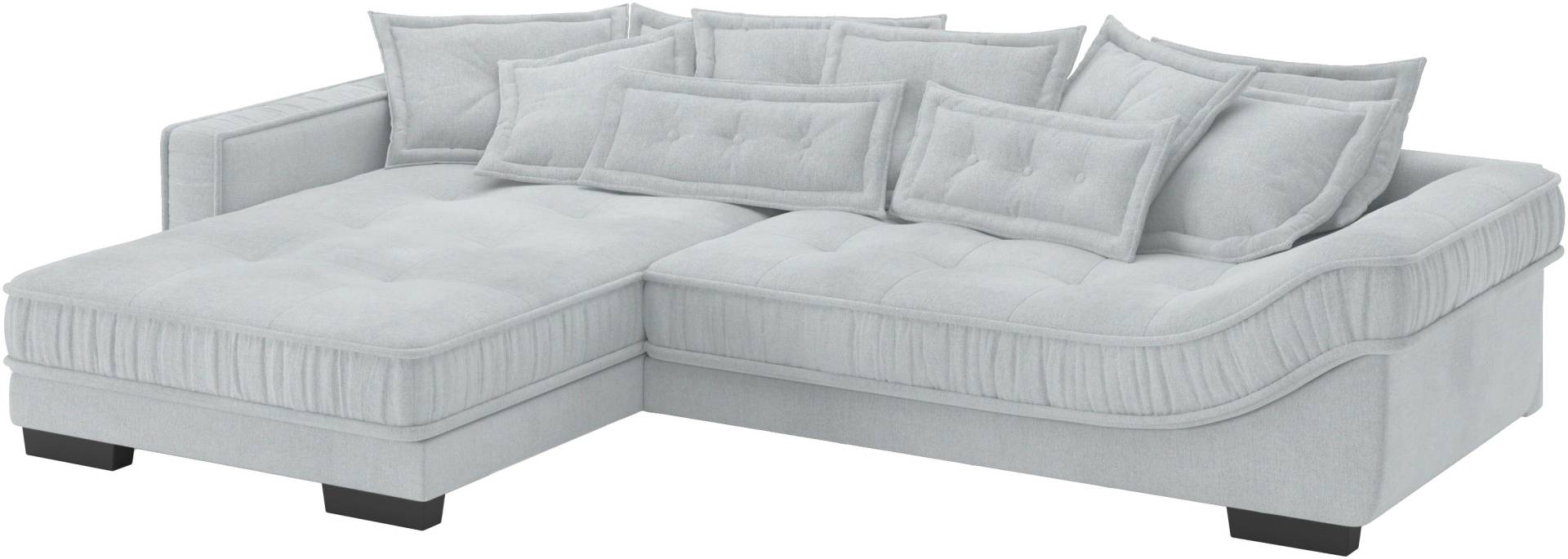 Mr. Couch Ecksofa »Diwan II DuraFlex L-Form«, DuraFlex-Kaltschaumpolsterung, bis 140 kg, 4 Bezugsqualitäten von Mr. Couch