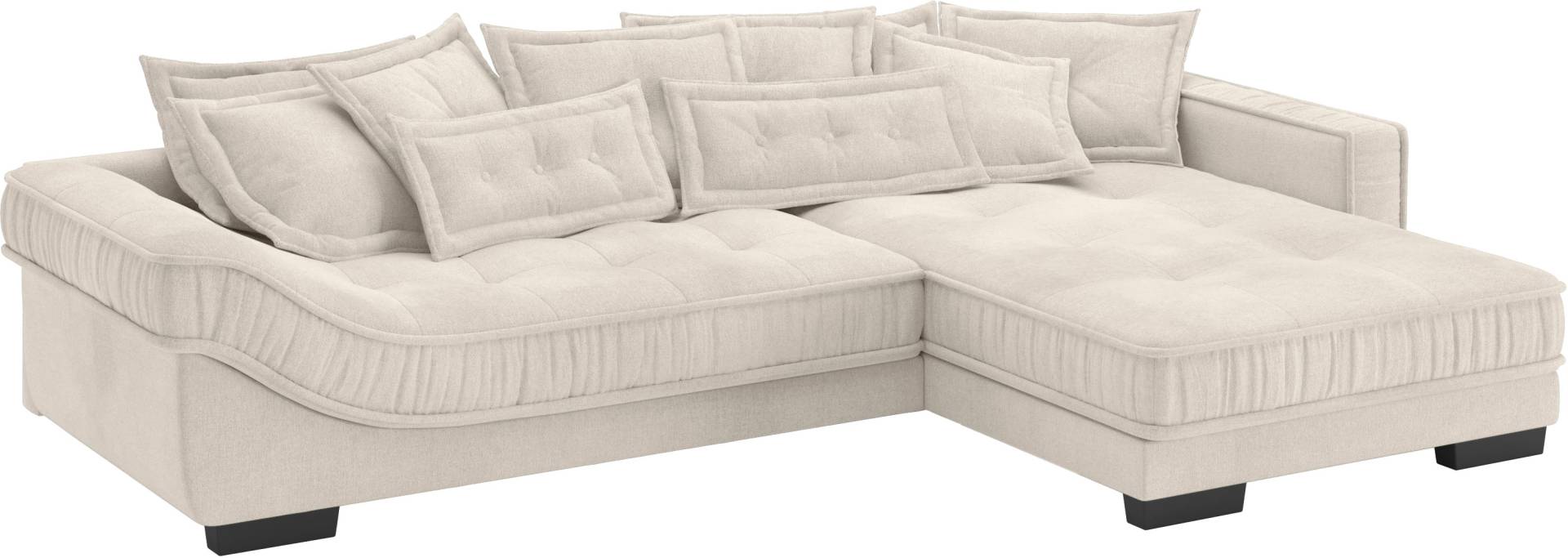 Mr. Couch Ecksofa »Diwan II DuraFlex L-Form«, DuraFlex-Kaltschaumpolsterung, bis 140 kg, 4 Bezugsqualitäten von Mr. Couch