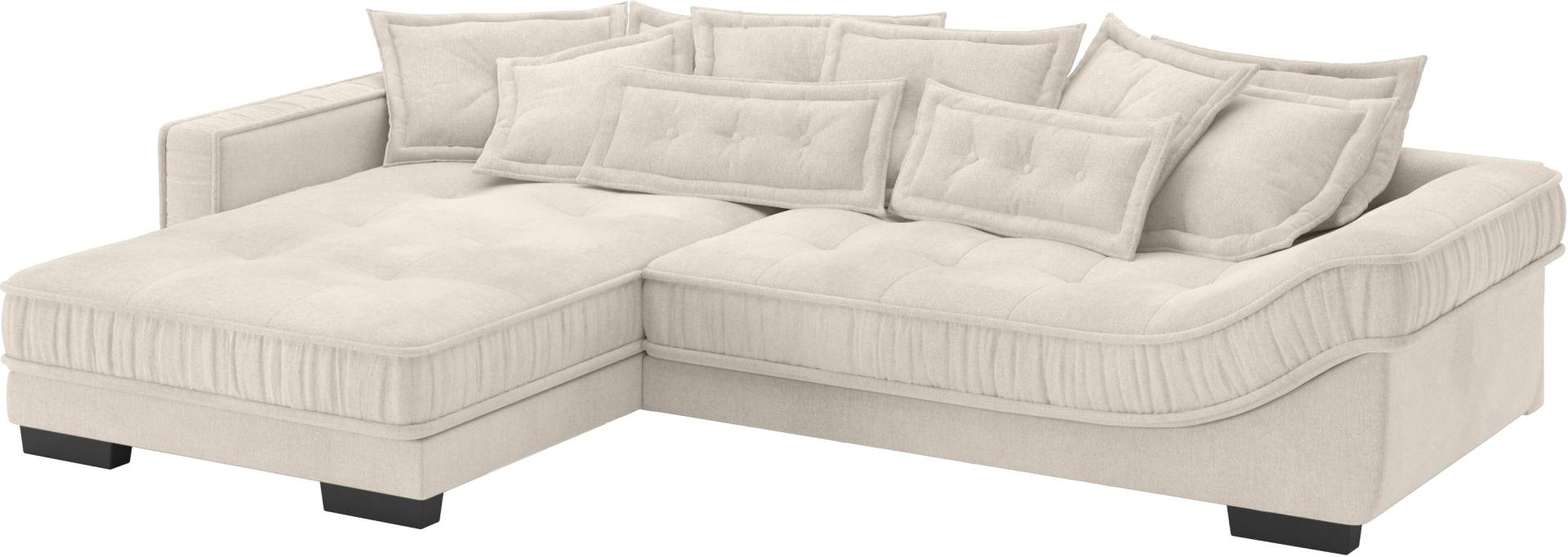 Mr. Couch Ecksofa »Diwan II DuraFlex L-Form«, DuraFlex-Kaltschaumpolsterung, bis 140 kg, 4 Bezugsqualitäten von Mr. Couch