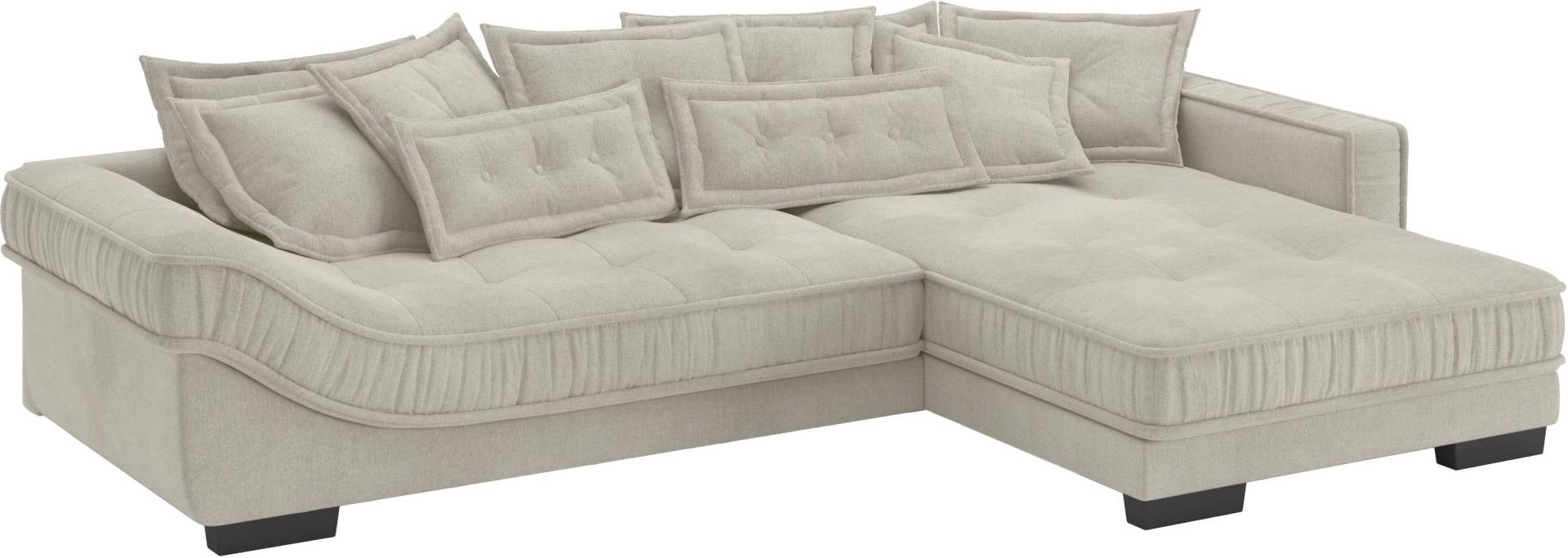 Mr. Couch Ecksofa »Diwan II DuraFlex L-Form«, DuraFlex-Kaltschaumpolsterung, bis 140 kg, 4 Bezugsqualitäten von Mr. Couch