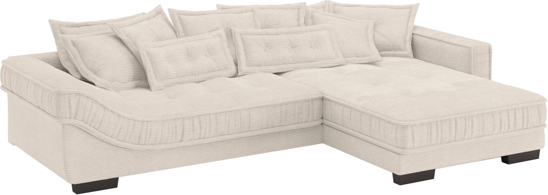 Mr. Couch Ecksofa »Diwan II DuraFlex L-Form«, DuraFlex-Kaltschaumpolsterung, bis 140 kg, 4 Bezugsqualitäten von Mr. Couch