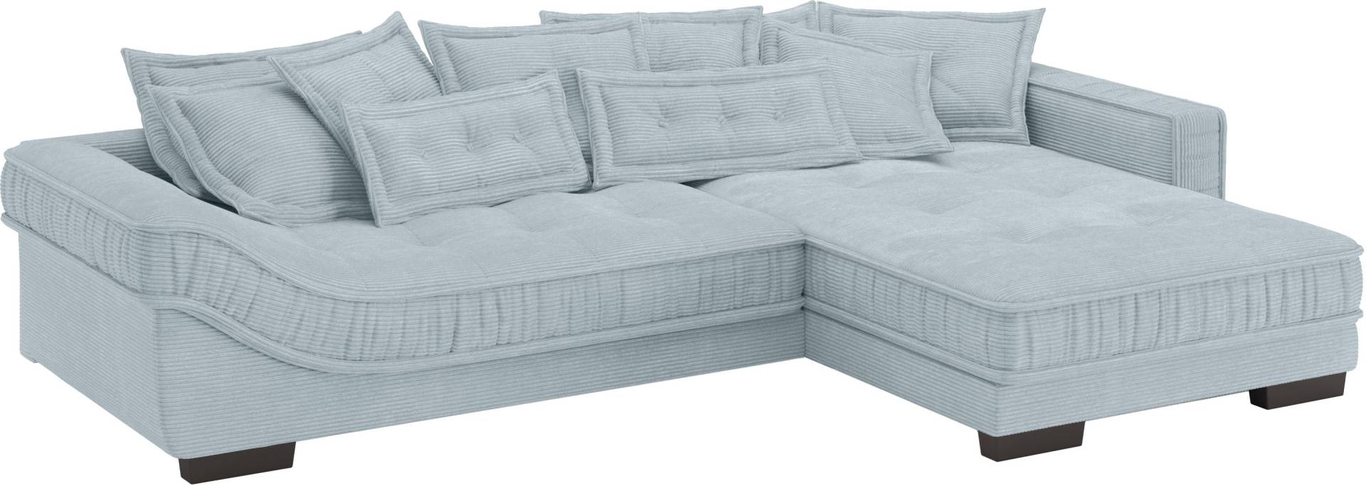 Mr. Couch Ecksofa »Diwan II DuraFlex L-Form«, DuraFlex-Kaltschaumpolsterung, bis 140 kg, 4 Bezugsqualitäten von Mr. Couch