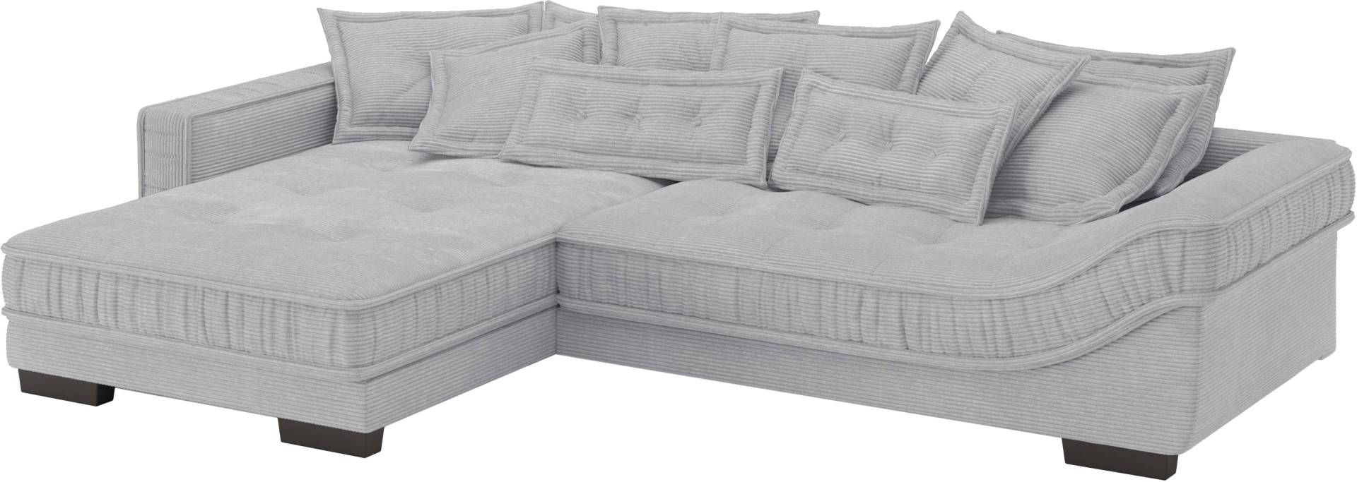 Mr. Couch Ecksofa »Diwan II DuraFlex L-Form«, DuraFlex-Kaltschaumpolsterung, bis 140 kg, 4 Bezugsqualitäten von Mr. Couch