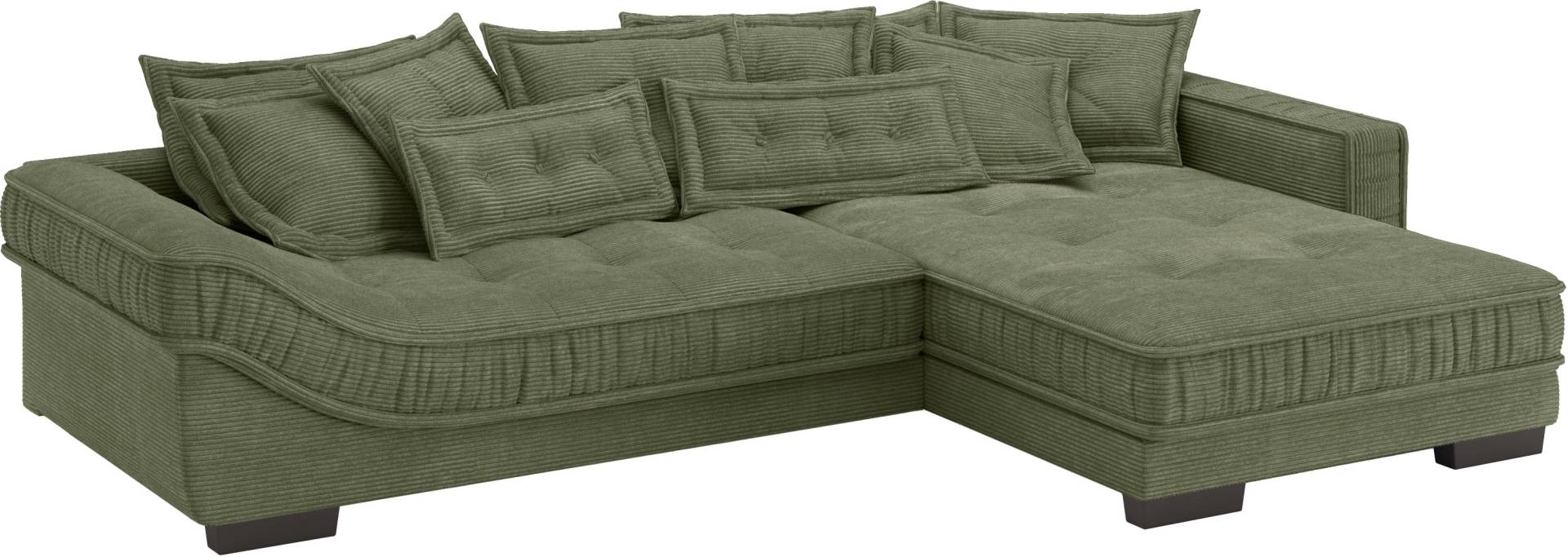 Mr. Couch Ecksofa »Diwan II DuraFlex L-Form«, DuraFlex-Kaltschaumpolsterung, bis 140 kg, 4 Bezugsqualitäten von Mr. Couch