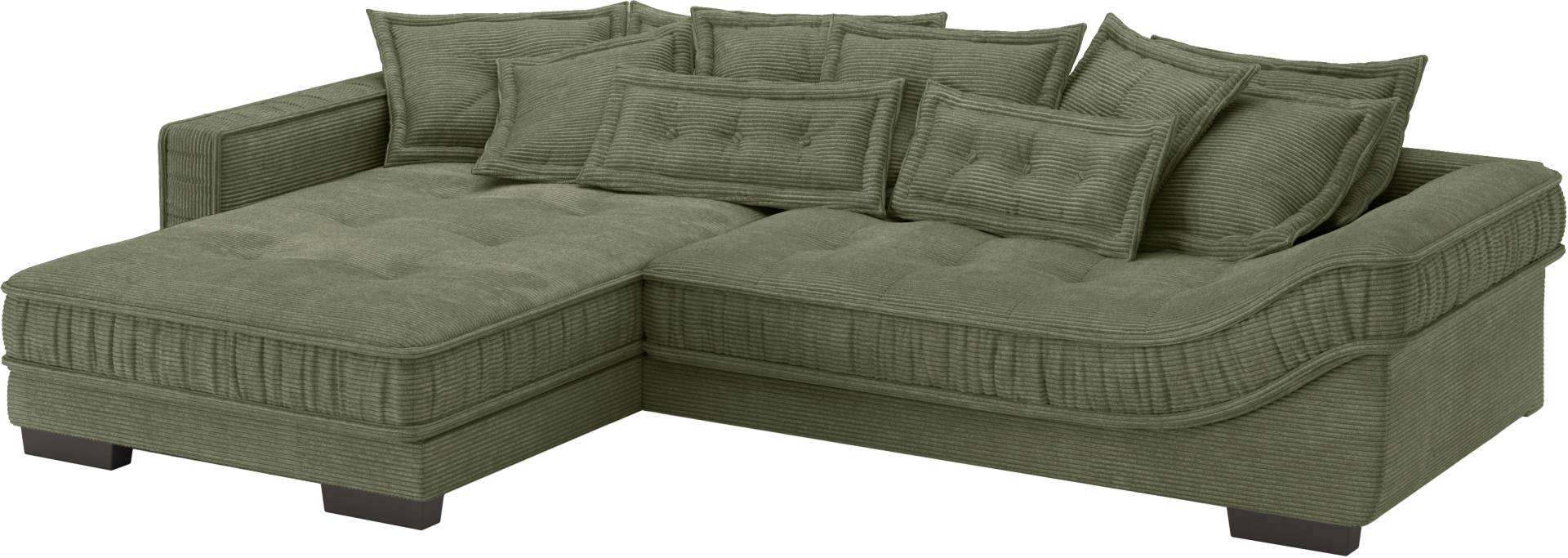 Mr. Couch Ecksofa »Diwan II DuraFlex L-Form«, DuraFlex-Kaltschaumpolsterung, bis 140 kg, 4 Bezugsqualitäten von Mr. Couch