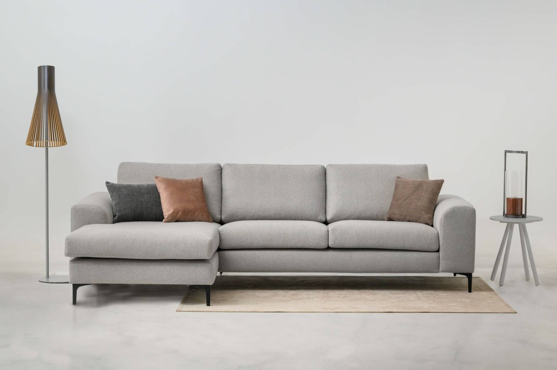 INOSIGN Ecksofa »Henry«, mit Metallbeinen, in modernem Design von INOSIGN