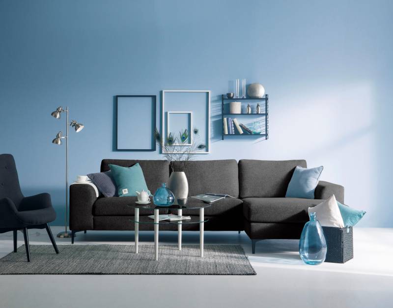 INOSIGN Ecksofa »Henry«, mit Metallbeinen, in modernem Design von INOSIGN