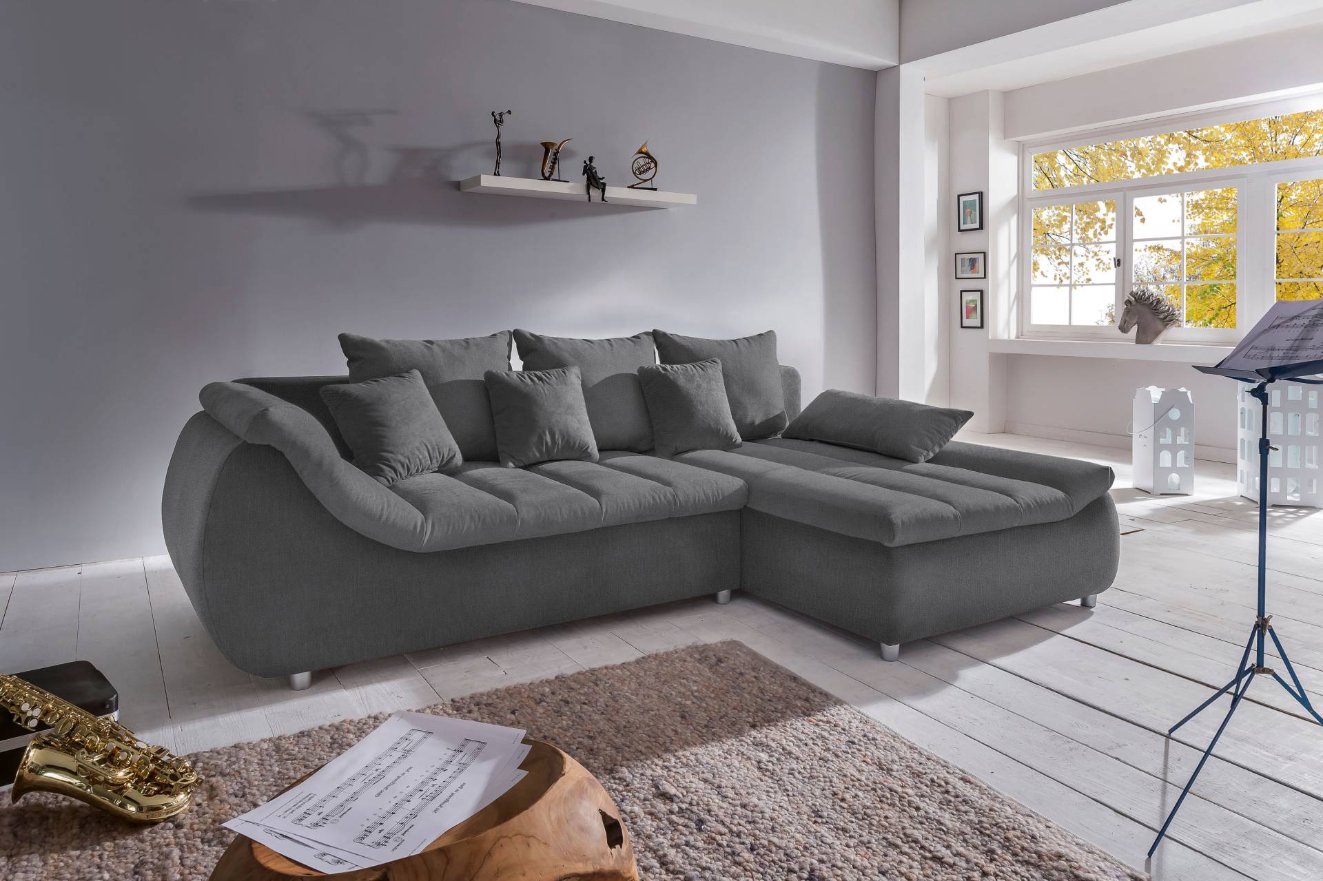 INOSIGN Ecksofa »Imola L-Form«, wahlweise mit Bettfunktion INOSIGN Ecksofa »Imola L-Form«, wahlweise mit Bettfunktion von INOSIGN