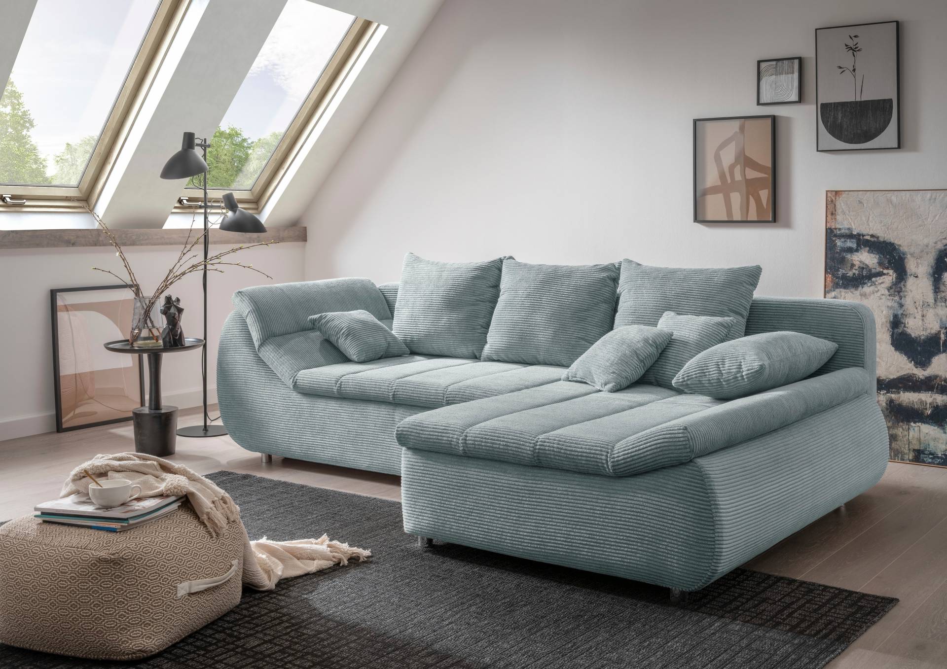 INOSIGN Ecksofa »Imola L-Form«, wahlweise mit Bettfunktion INOSIGN Ecksofa »Imola L-Form«, wahlweise mit Bettfunktion von INOSIGN