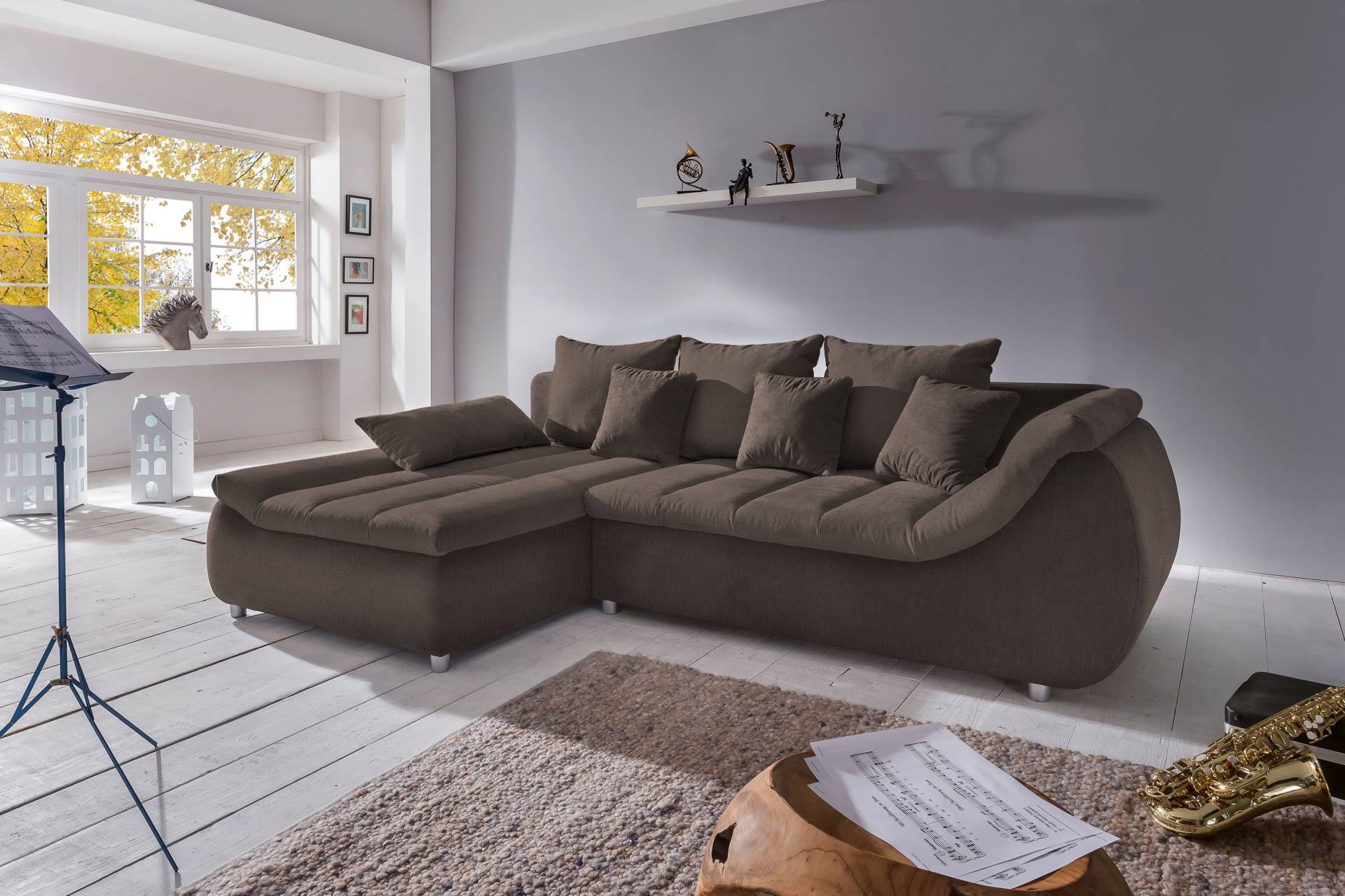 INOSIGN Ecksofa »Imola L-Form«, wahlweise mit Bettfunktion INOSIGN Ecksofa »Imola L-Form«, wahlweise mit Bettfunktion von INOSIGN