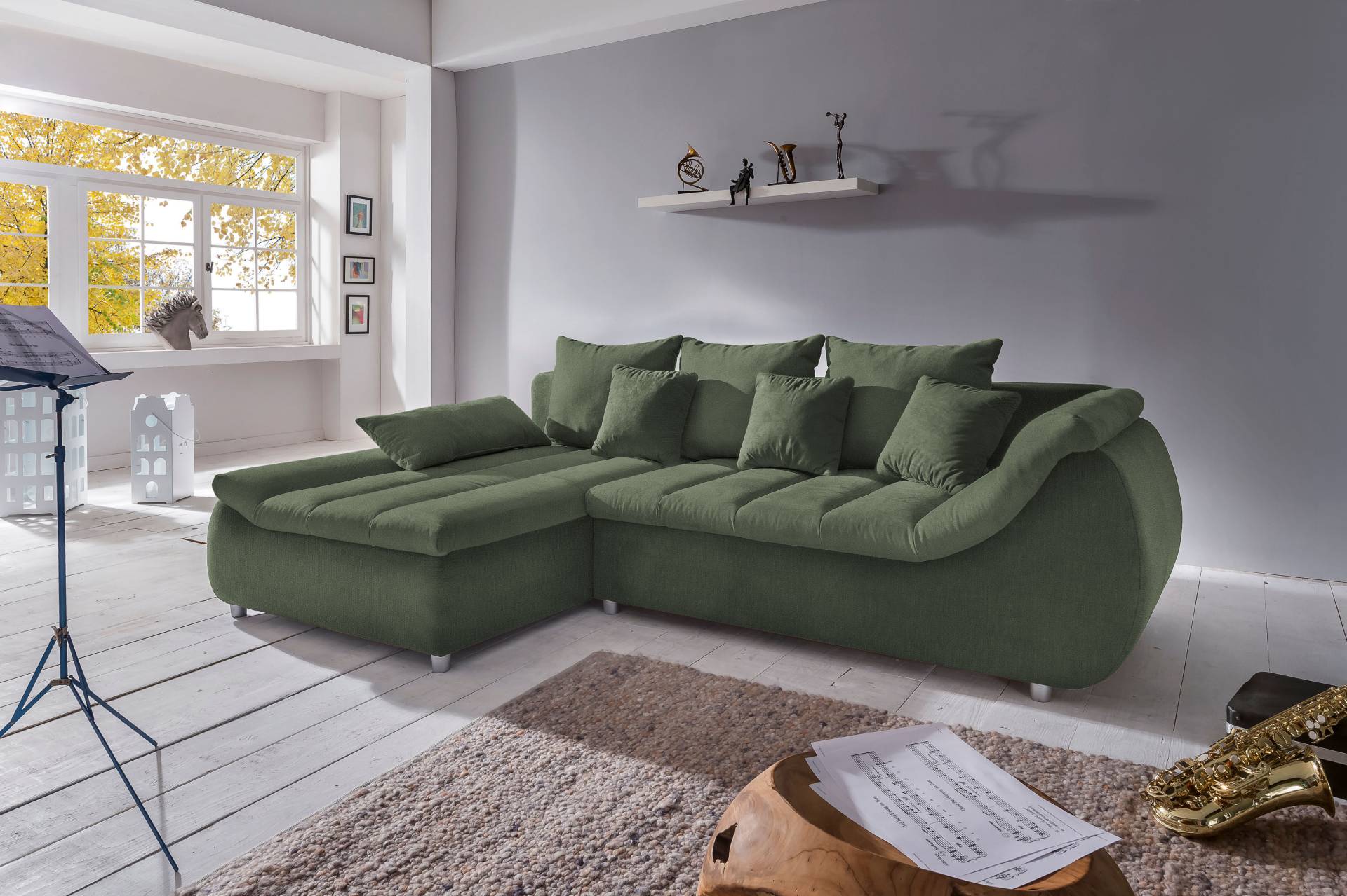 INOSIGN Ecksofa »Imola L-Form«, wahlweise mit Bettfunktion INOSIGN Ecksofa »Imola L-Form«, wahlweise mit Bettfunktion von INOSIGN