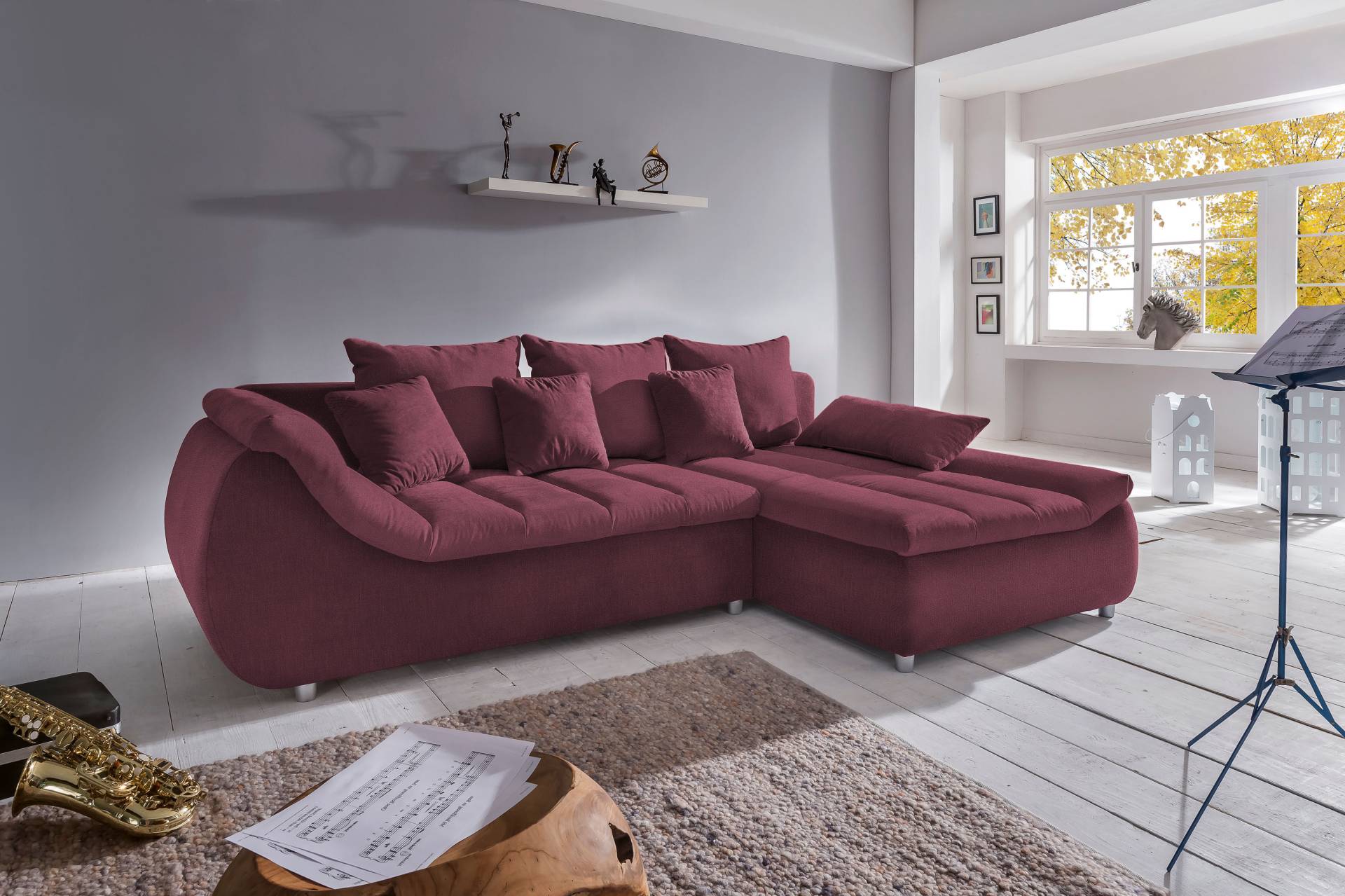 INOSIGN Ecksofa »Imola L-Form«, wahlweise mit Bettfunktion INOSIGN Ecksofa »Imola L-Form«, wahlweise mit Bettfunktion von INOSIGN