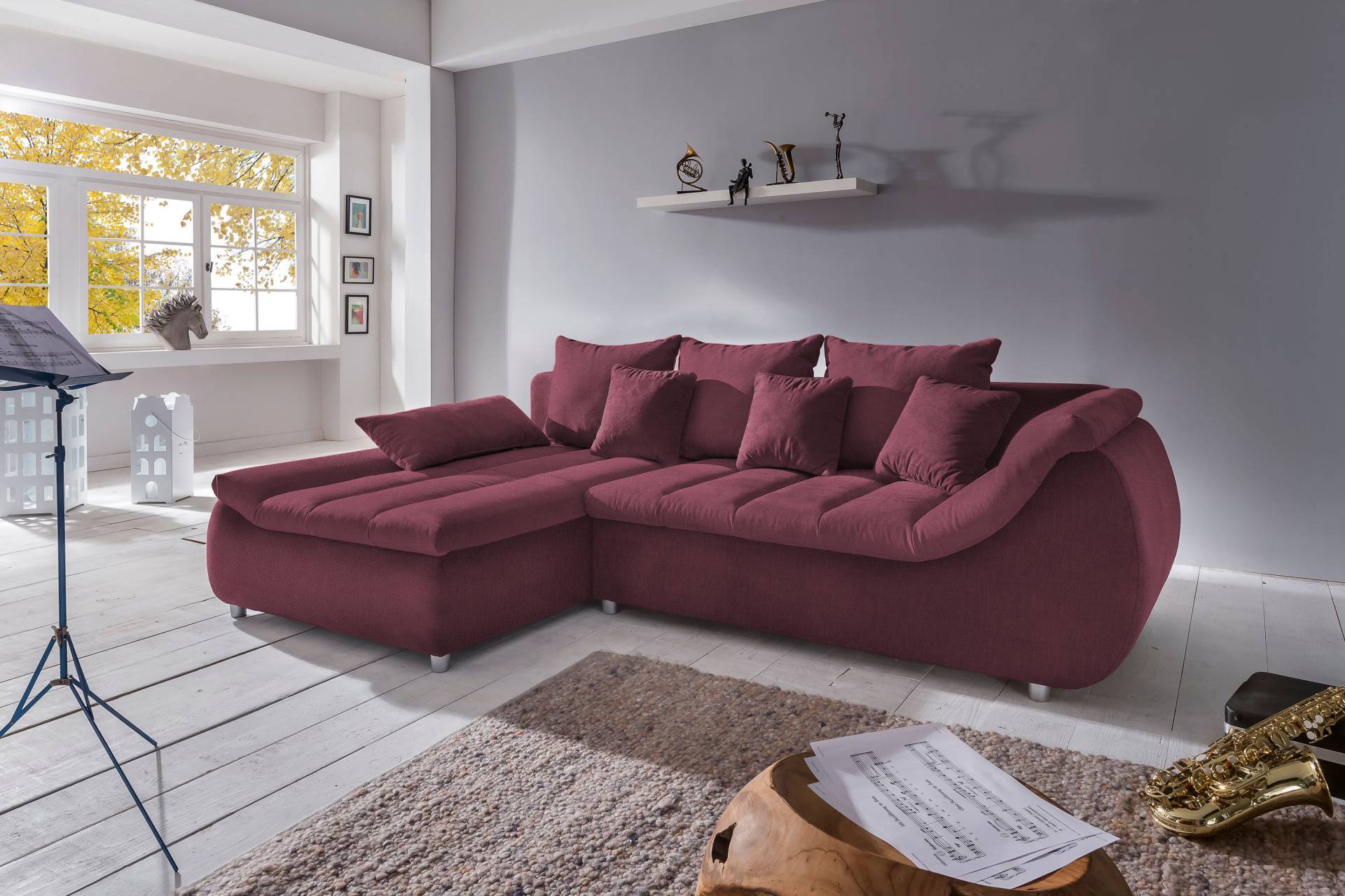 INOSIGN Ecksofa »Imola L-Form«, wahlweise mit Bettfunktion INOSIGN Ecksofa »Imola L-Form«, wahlweise mit Bettfunktion von INOSIGN