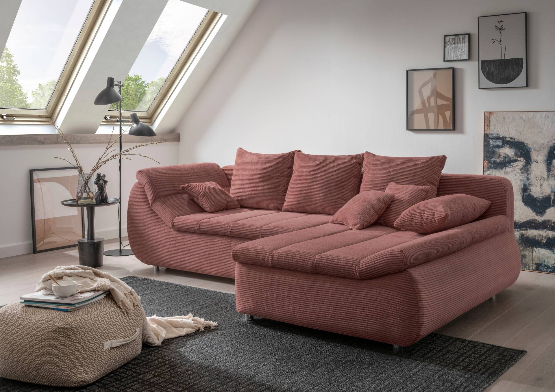 INOSIGN Ecksofa »Imola L-Form«, wahlweise mit Bettfunktion INOSIGN Ecksofa »Imola L-Form«, wahlweise mit Bettfunktion von INOSIGN