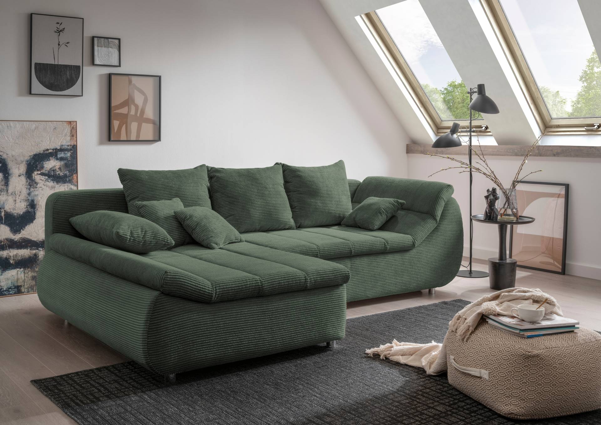 INOSIGN Ecksofa »Imola L-Form«, wahlweise mit Bettfunktion INOSIGN Ecksofa »Imola L-Form«, wahlweise mit Bettfunktion von INOSIGN