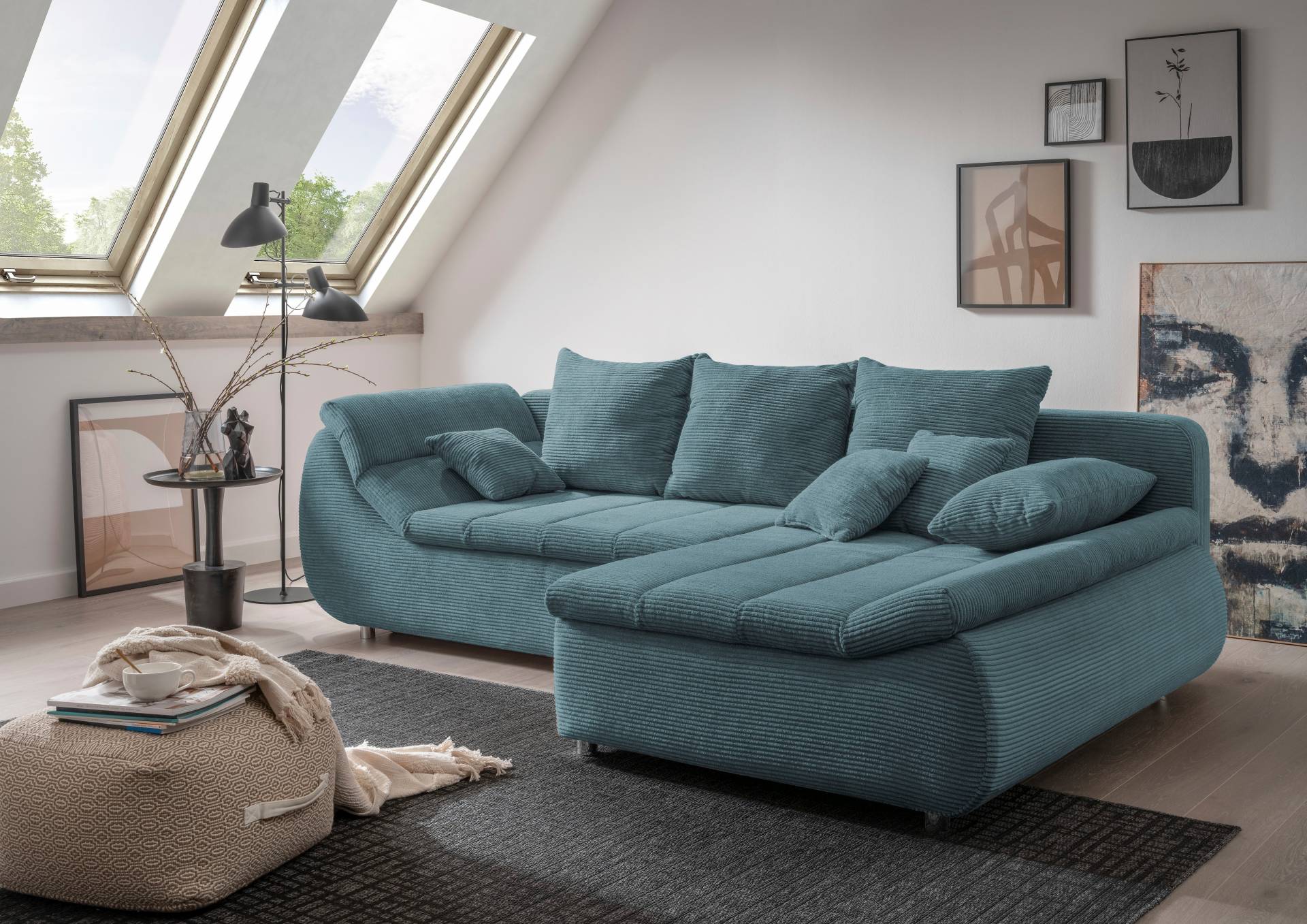 INOSIGN Ecksofa »Imola L-Form«, wahlweise mit Bettfunktion INOSIGN Ecksofa »Imola L-Form«, wahlweise mit Bettfunktion von INOSIGN