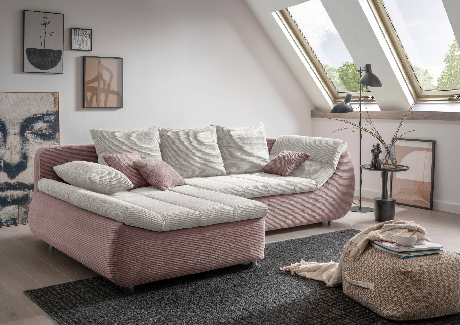 INOSIGN Ecksofa »Imola L-Form«, wahlweise mit Bettfunktion INOSIGN Ecksofa »Imola L-Form«, wahlweise mit Bettfunktion von INOSIGN