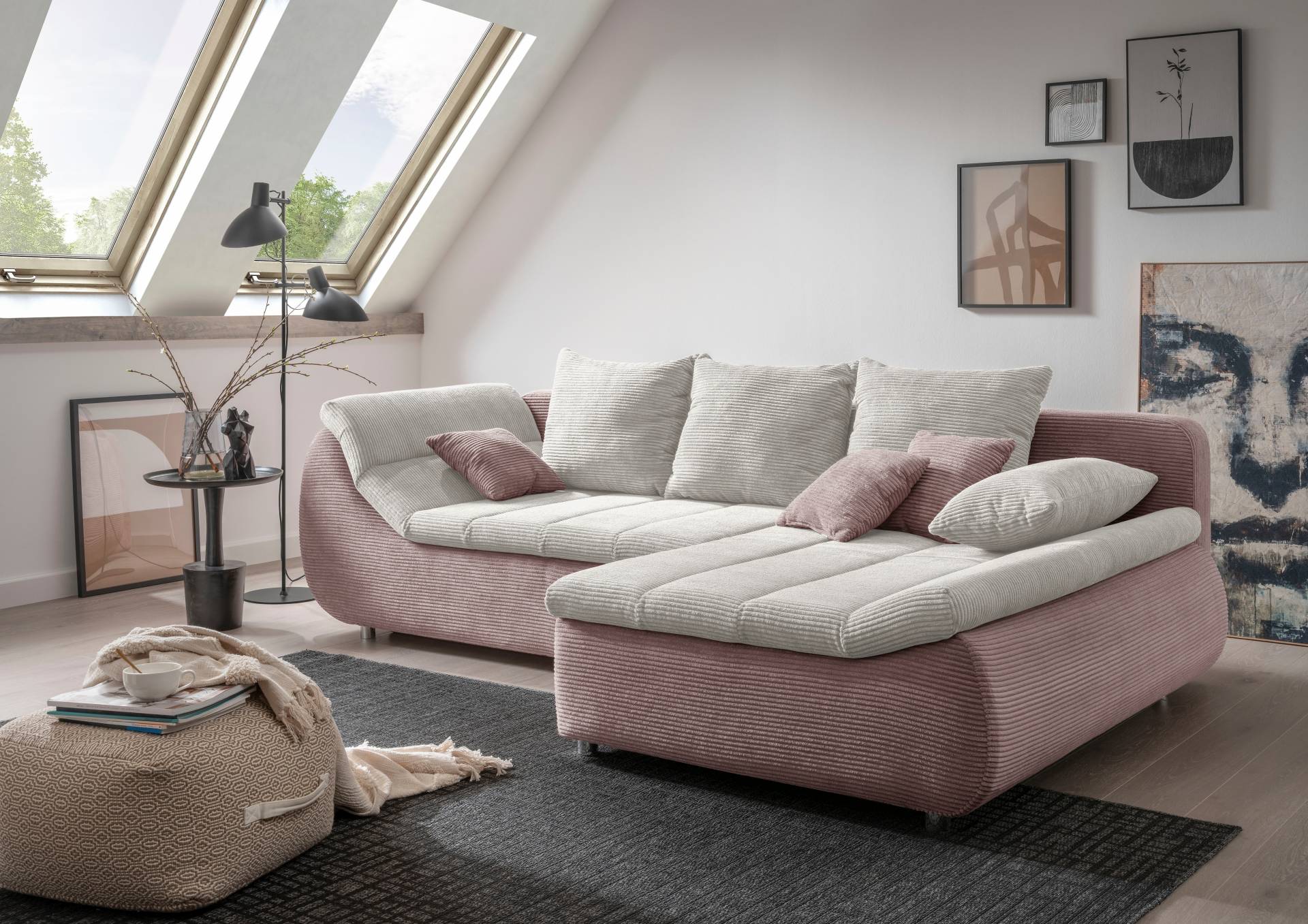 INOSIGN Ecksofa »Imola L-Form«, wahlweise mit Bettfunktion INOSIGN Ecksofa »Imola L-Form«, wahlweise mit Bettfunktion von INOSIGN