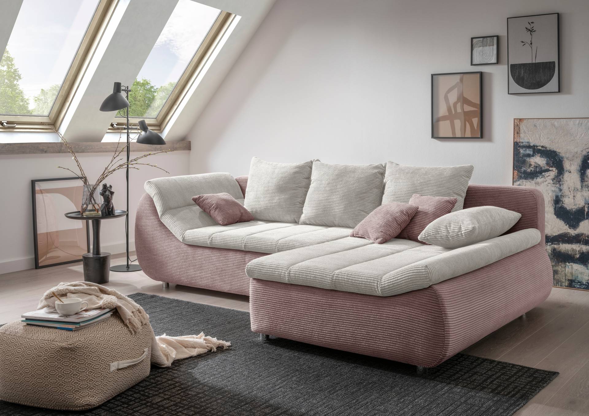 INOSIGN Ecksofa »Imola L-Form«, wahlweise mit Bettfunktion INOSIGN Ecksofa »Imola L-Form«, wahlweise mit Bettfunktion von INOSIGN