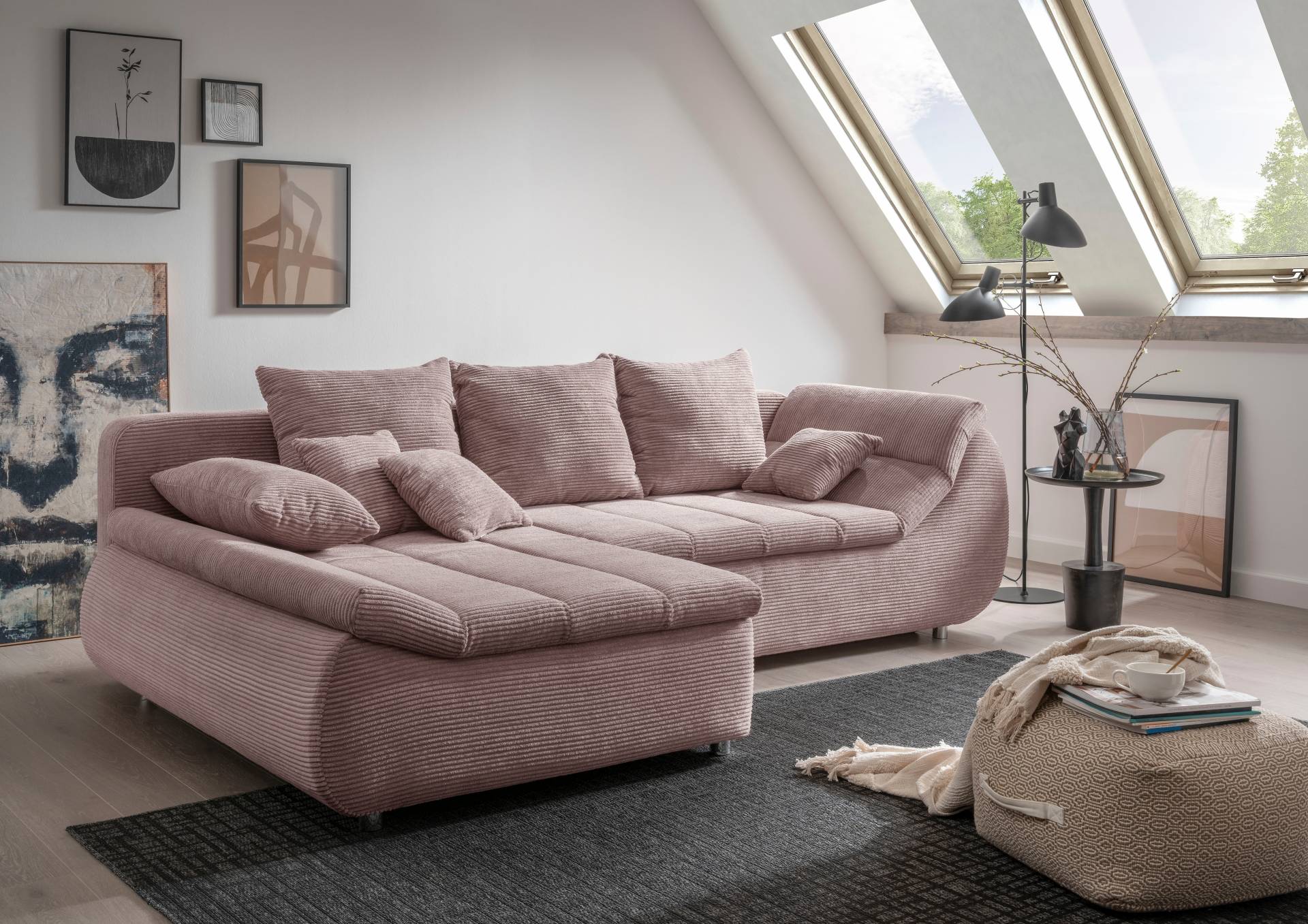 INOSIGN Ecksofa »Imola L-Form«, wahlweise mit Bettfunktion INOSIGN Ecksofa »Imola L-Form«, wahlweise mit Bettfunktion von INOSIGN