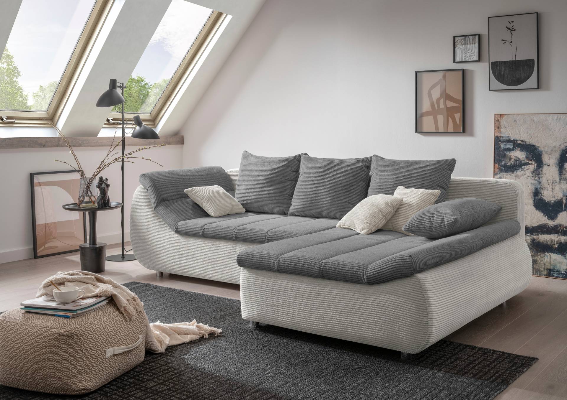 INOSIGN Ecksofa »Imola L-Form«, wahlweise mit Bettfunktion INOSIGN Ecksofa »Imola L-Form«, wahlweise mit Bettfunktion von INOSIGN
