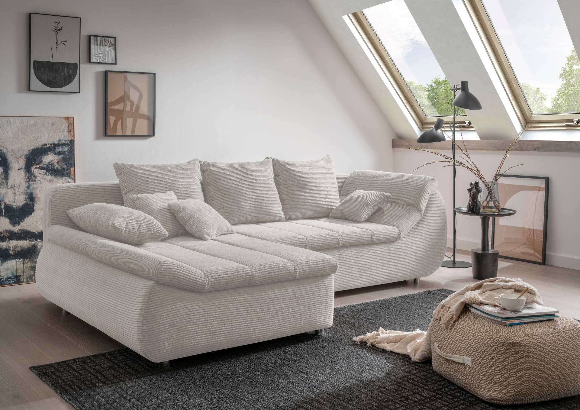 INOSIGN Ecksofa »Imola L-Form«, wahlweise mit Bettfunktion INOSIGN Ecksofa »Imola L-Form«, wahlweise mit Bettfunktion von INOSIGN