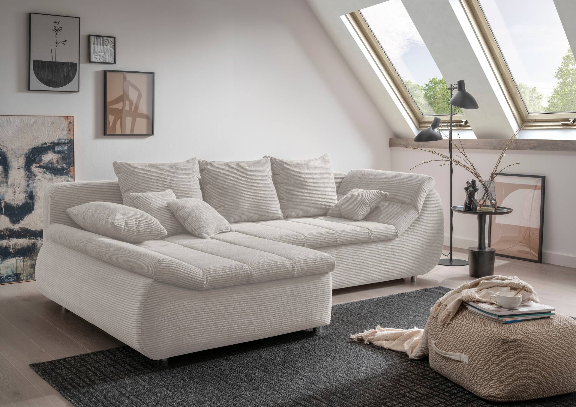 INOSIGN Ecksofa »Imola L-Form«, wahlweise mit Bettfunktion INOSIGN Ecksofa »Imola L-Form«, wahlweise mit Bettfunktion von INOSIGN