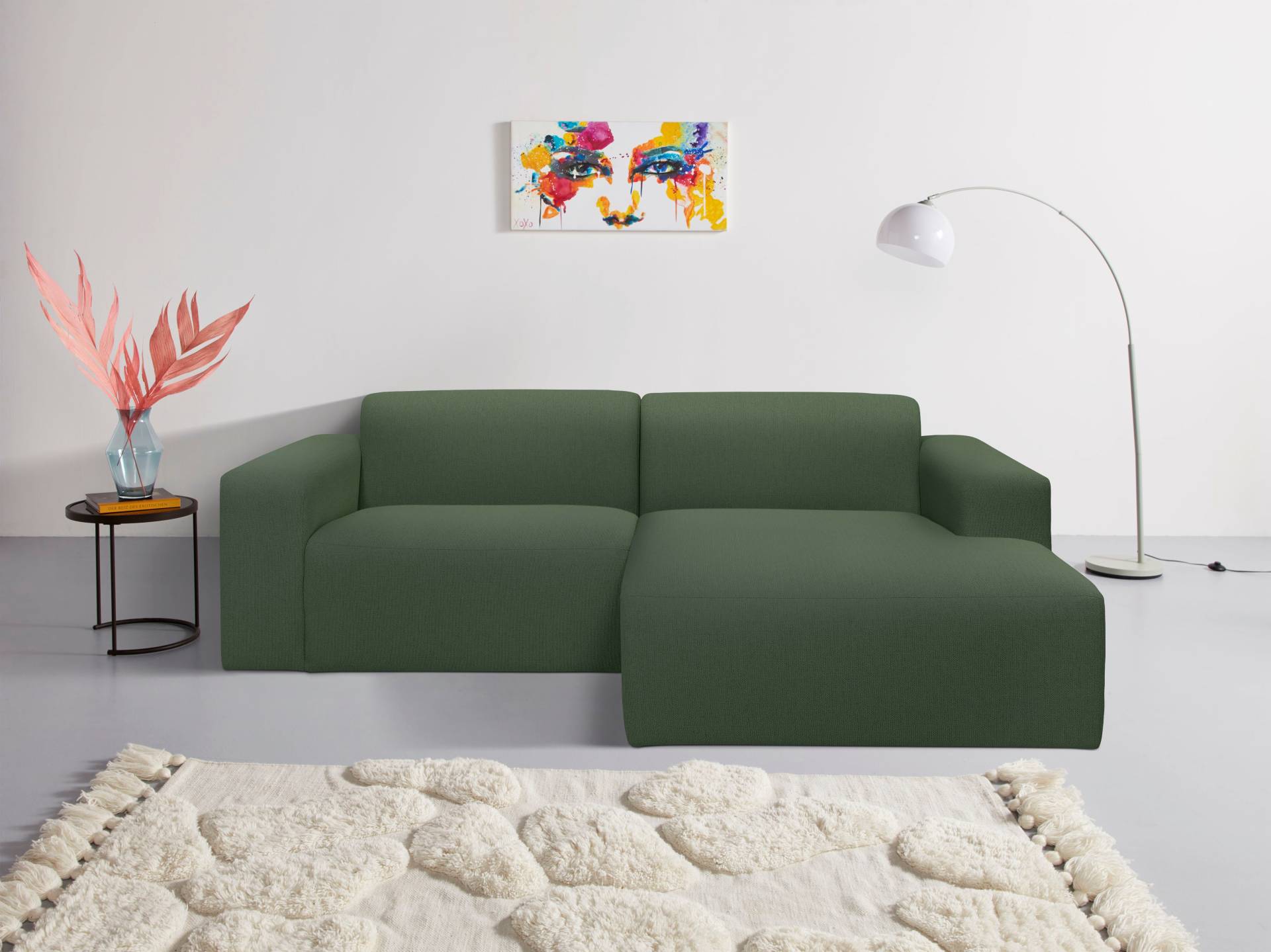 INOSIGN Ecksofa »Koa,228cm, L-Form, Modulsofa, Webstoff, Cord«, Designsofa in Cord, weicher Lounge-Sitzkomfort von INOSIGN