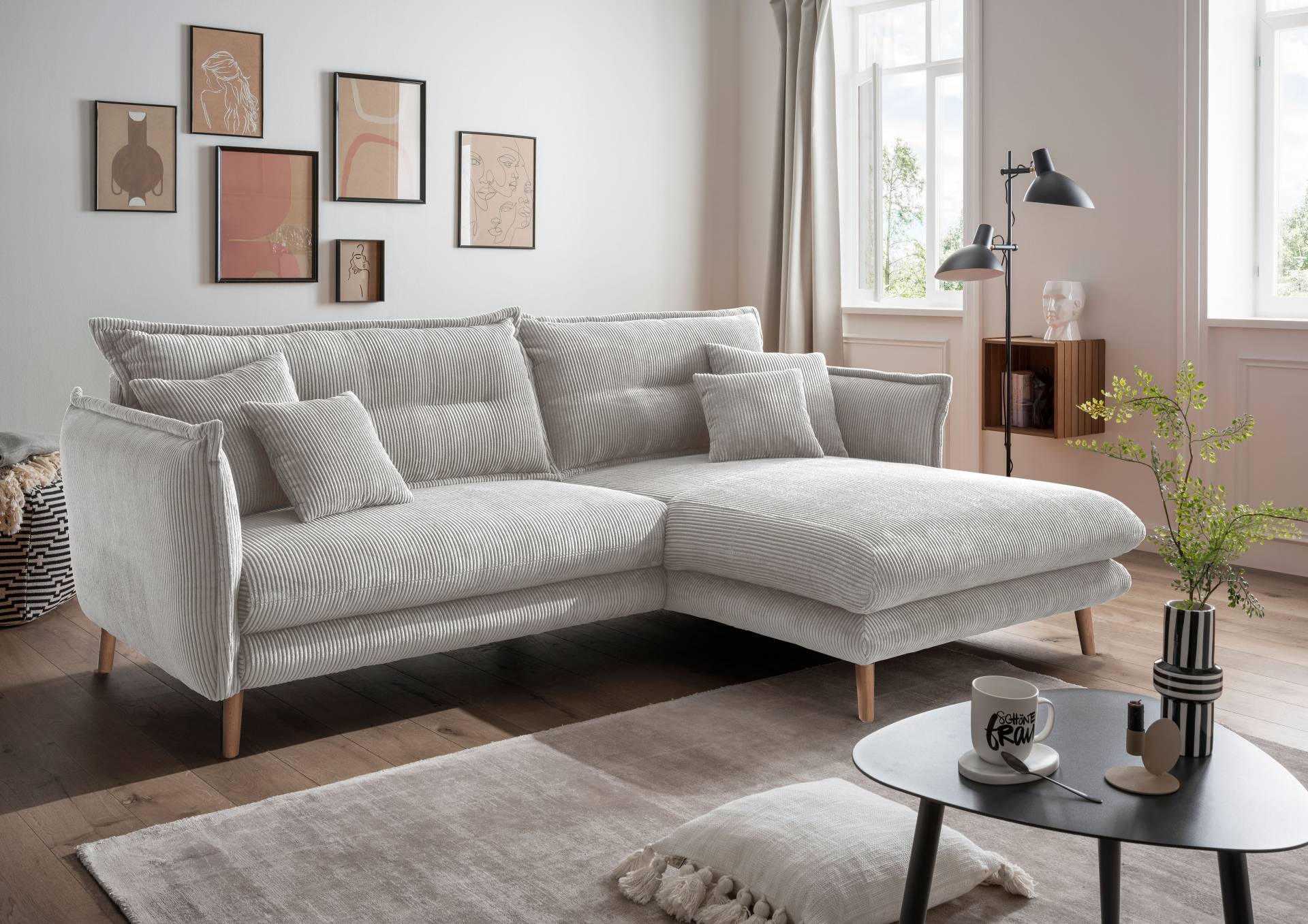 INOSIGN Ecksofa »Lazio«, zwei verschiedene Fussfarben wählbar INOSIGN Ecksofa »Lazio«, zwei verschiedene Fussfarben wählbar von INOSIGN