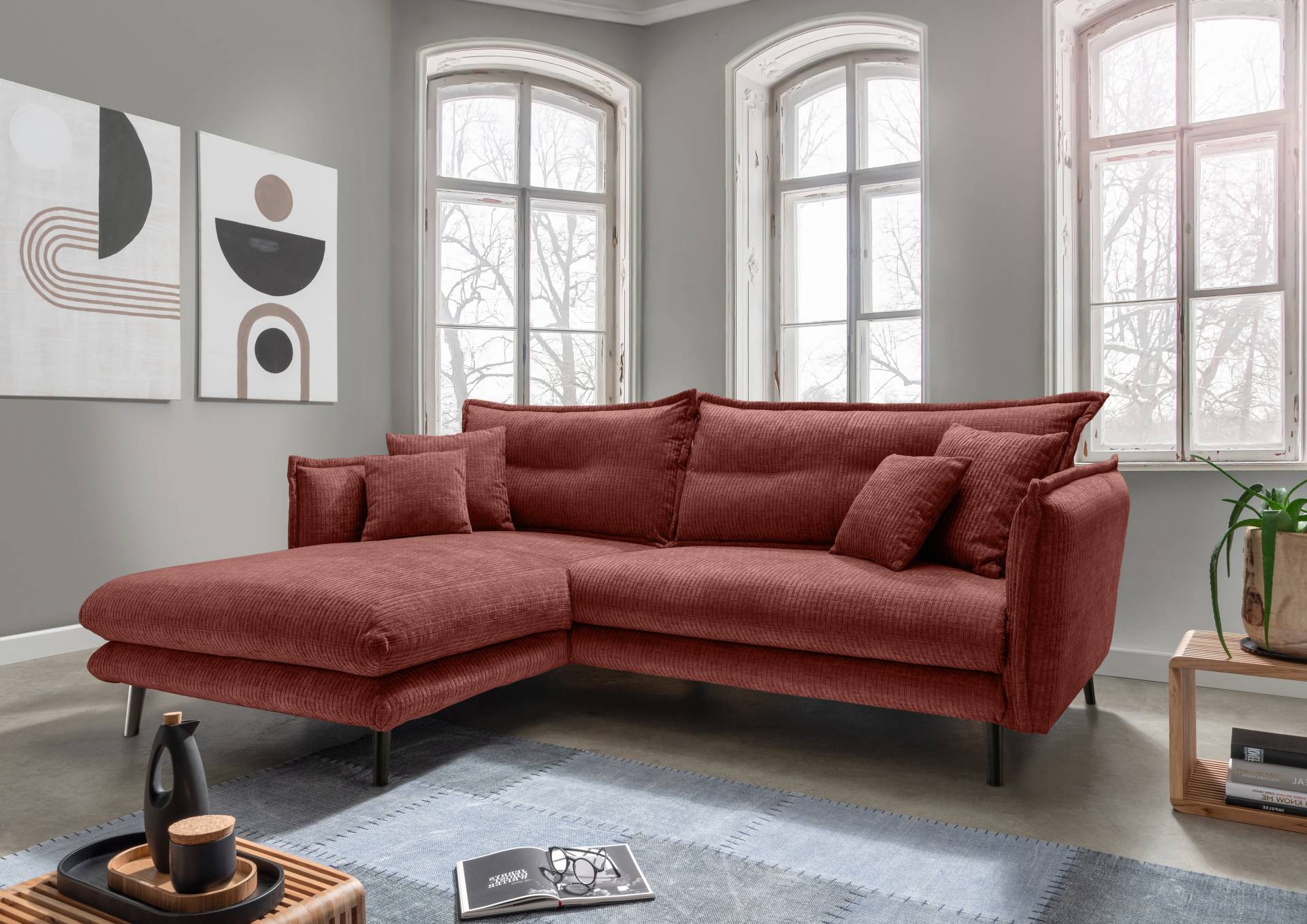 INOSIGN Ecksofa »Lazio«, in verschiedenen Bezugsqualitäten und Farben lieferbar INOSIGN Ecksofa »Lazio«, in verschiedenen Bezugsqualitäten und Farben lieferbar von INOSIGN