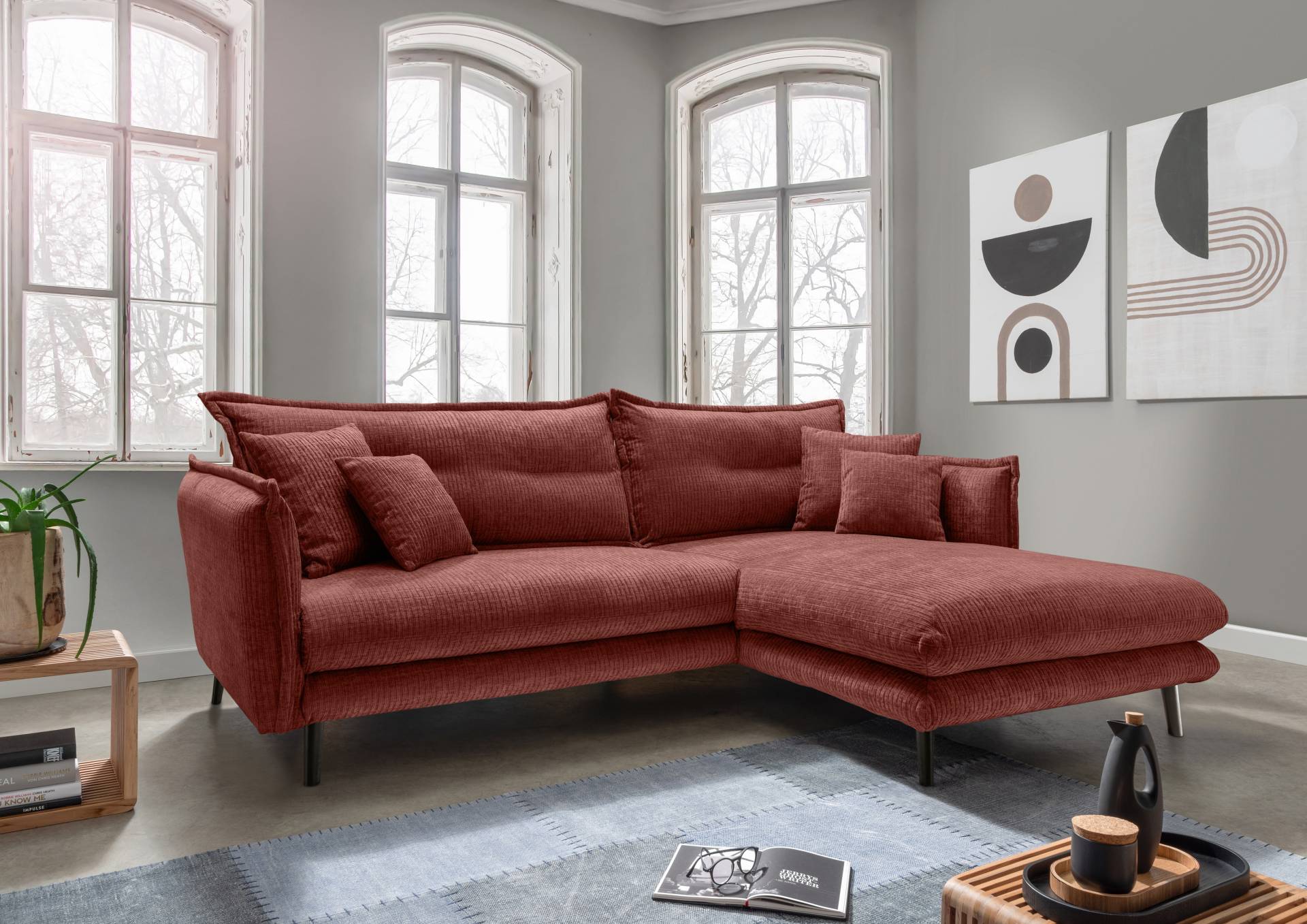 INOSIGN Ecksofa »Lazio«, in verschiedenen Bezugsqualitäten und Farben lieferbar INOSIGN Ecksofa »Lazio«, in verschiedenen Bezugsqualitäten und Farben lieferbar von INOSIGN
