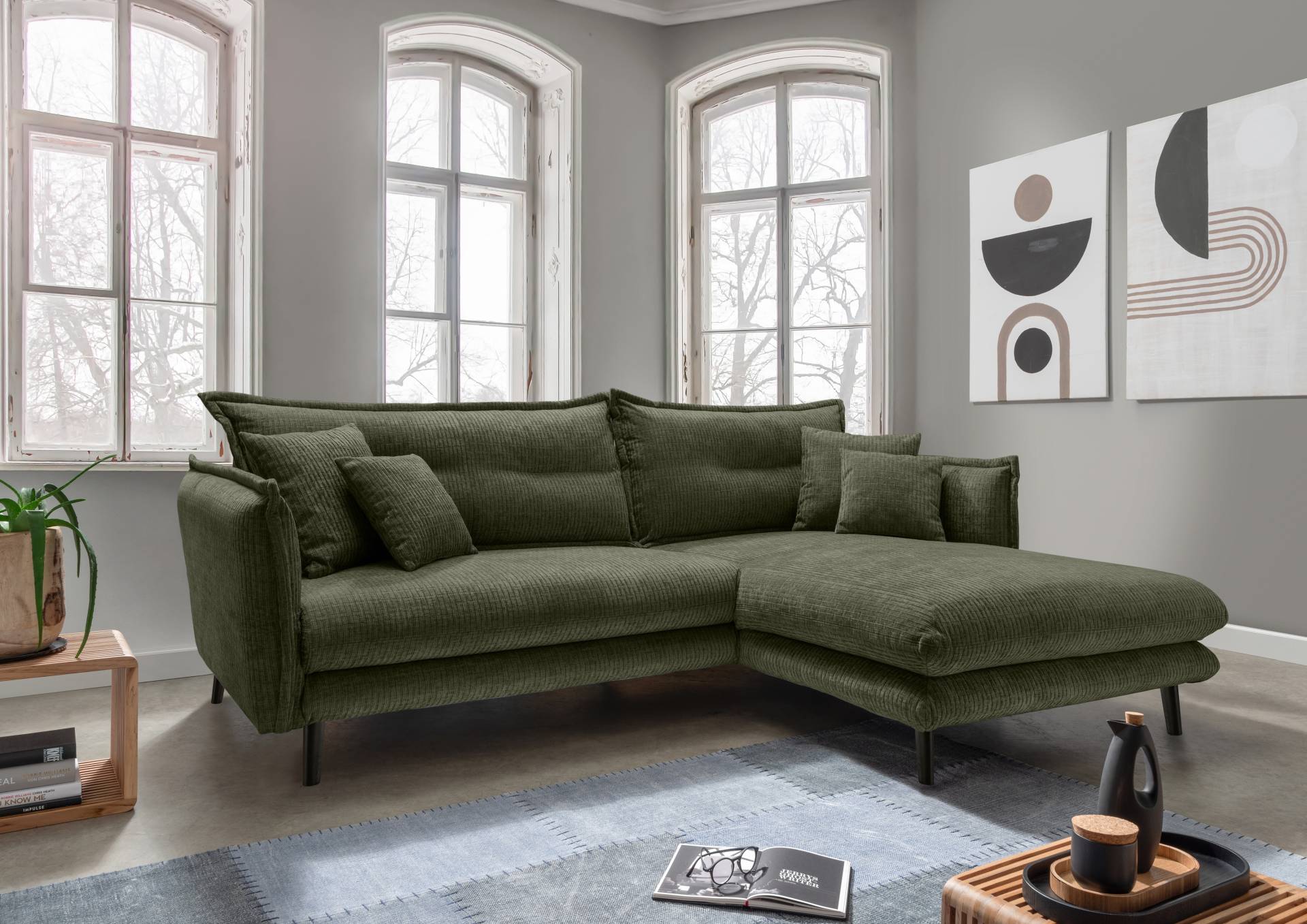INOSIGN Ecksofa »Lazio«, in verschiedenen Bezugsqualitäten und Farben lieferbar INOSIGN Ecksofa »Lazio«, in verschiedenen Bezugsqualitäten und Farben lieferbar von INOSIGN