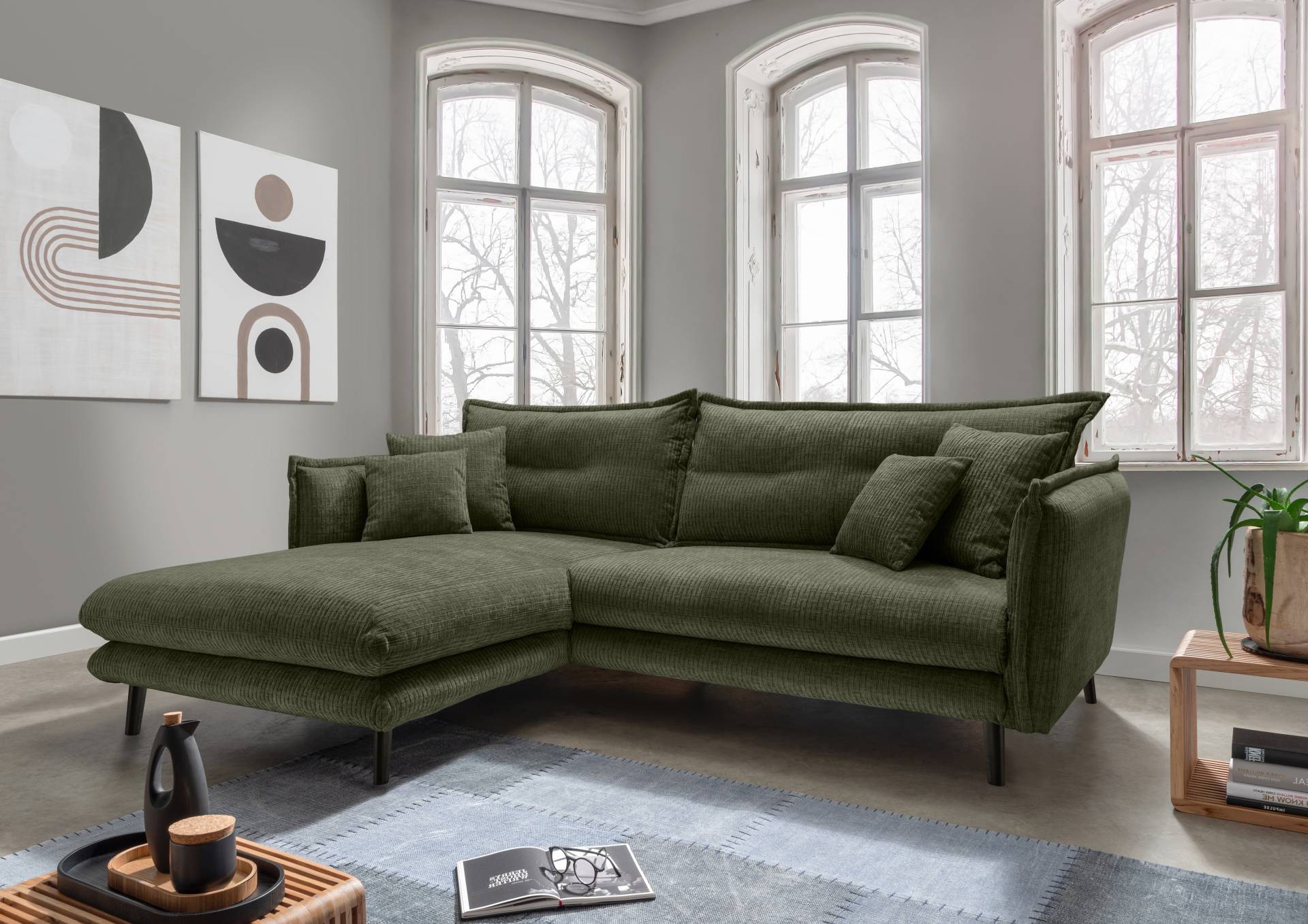 INOSIGN Ecksofa »Lazio«, in verschiedenen Bezugsqualitäten und Farben lieferbar INOSIGN Ecksofa »Lazio«, in verschiedenen Bezugsqualitäten und Farben lieferbar von INOSIGN