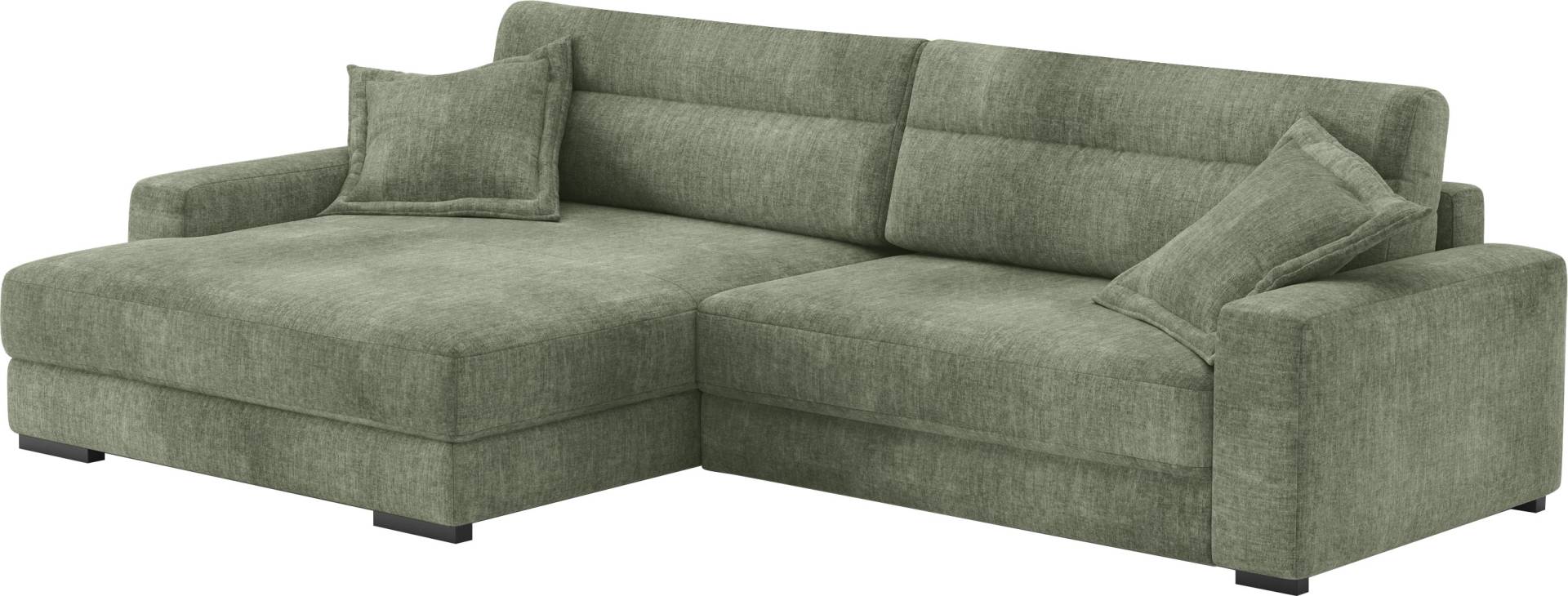 Mr. Couch Ecksofa »Marcello DuraFlex L-Form«, EasyBett, Bettkasten, Kaltschaumpolsterung, bis 140 kg belastbar von Mr. Couch