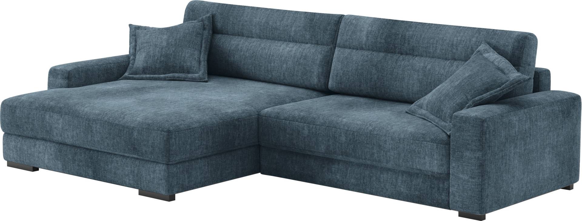 Mr. Couch Ecksofa »Marcello DuraFlex L-Form«, EasyBett, Bettkasten, Kaltschaumpolsterung, bis 140 kg belastbar von Mr. Couch